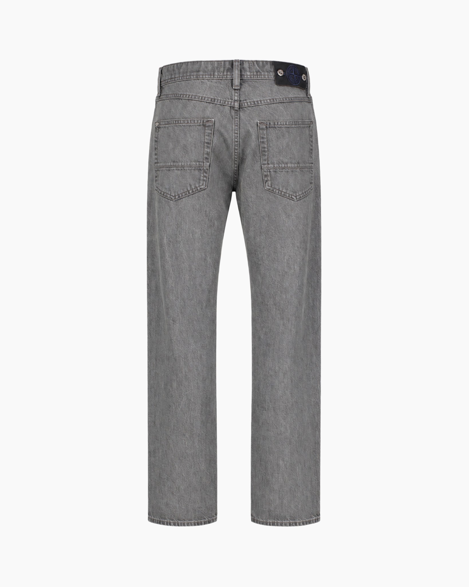 spijkerbroek, broek, grijs, denim, rechtmodel