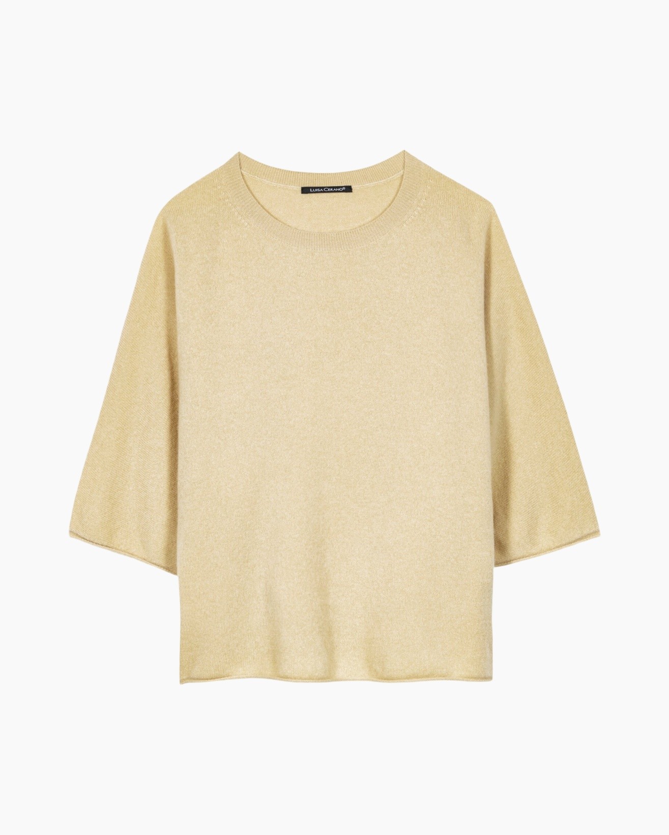 trui, beige, lange mouwen, pull-over, breiwerk