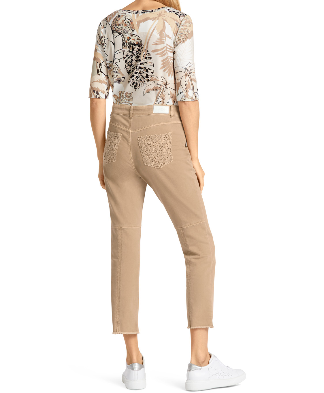 Marccain Collectie Jeans Uc 82.14 D69 Beige