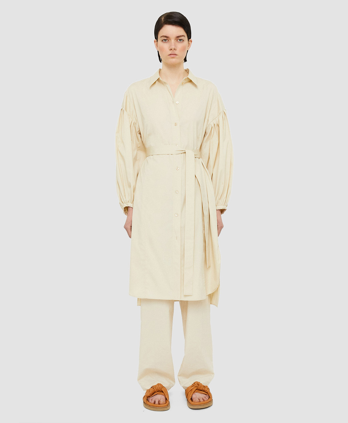Joseph Midi Jurk Jp001406 Beige