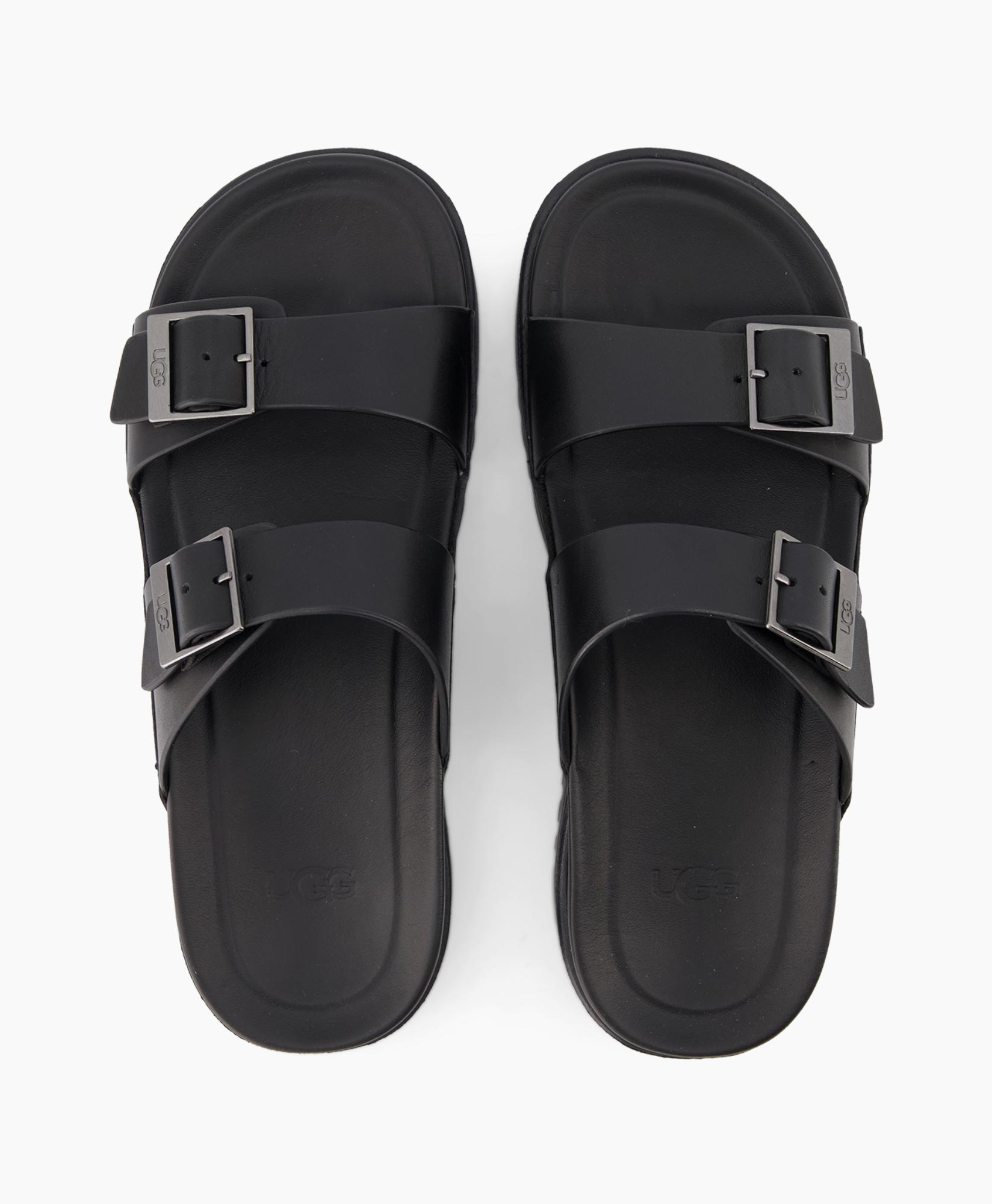 Sandaal Wainscott Buckle Slide Black jeans