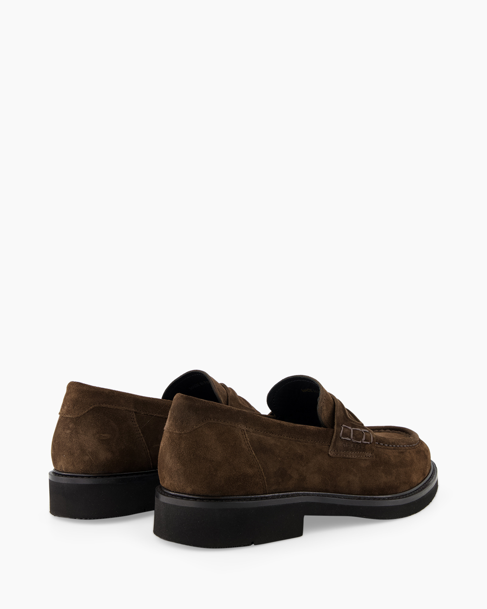 loafers, bruin, suede, instaplaat, schoen