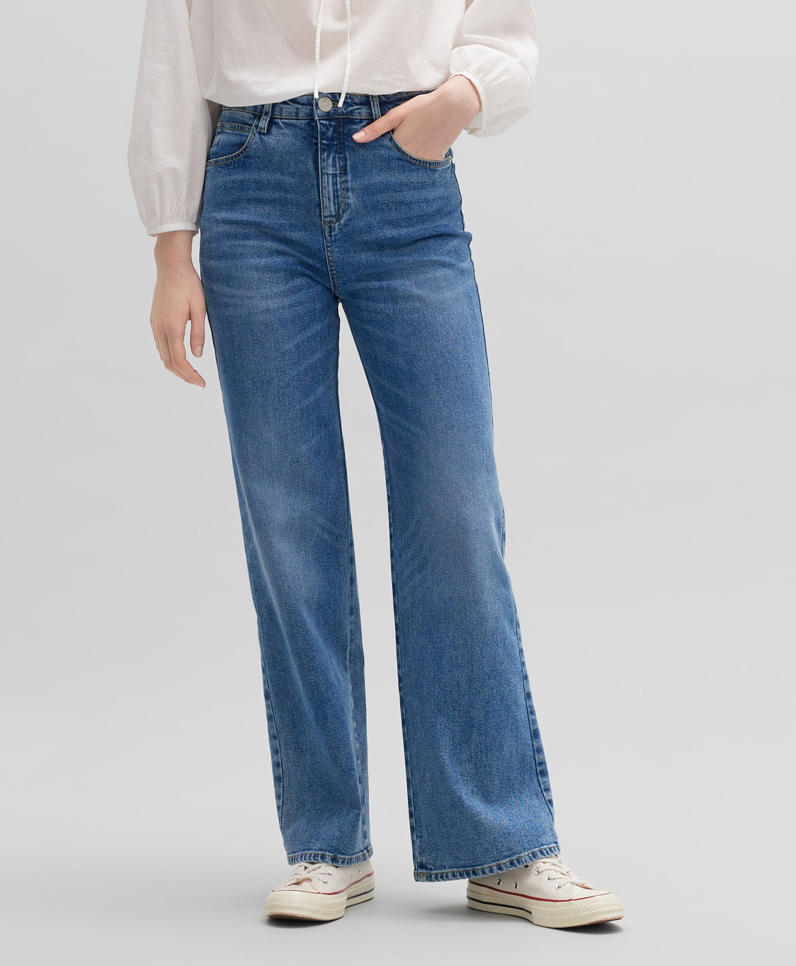 Opus Jeans Mivy Blauw