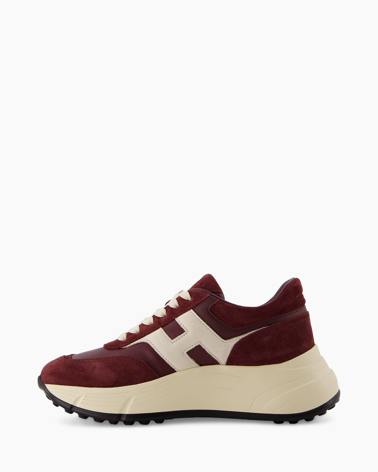 Sneaker H669 Allacciato Bordeaux
