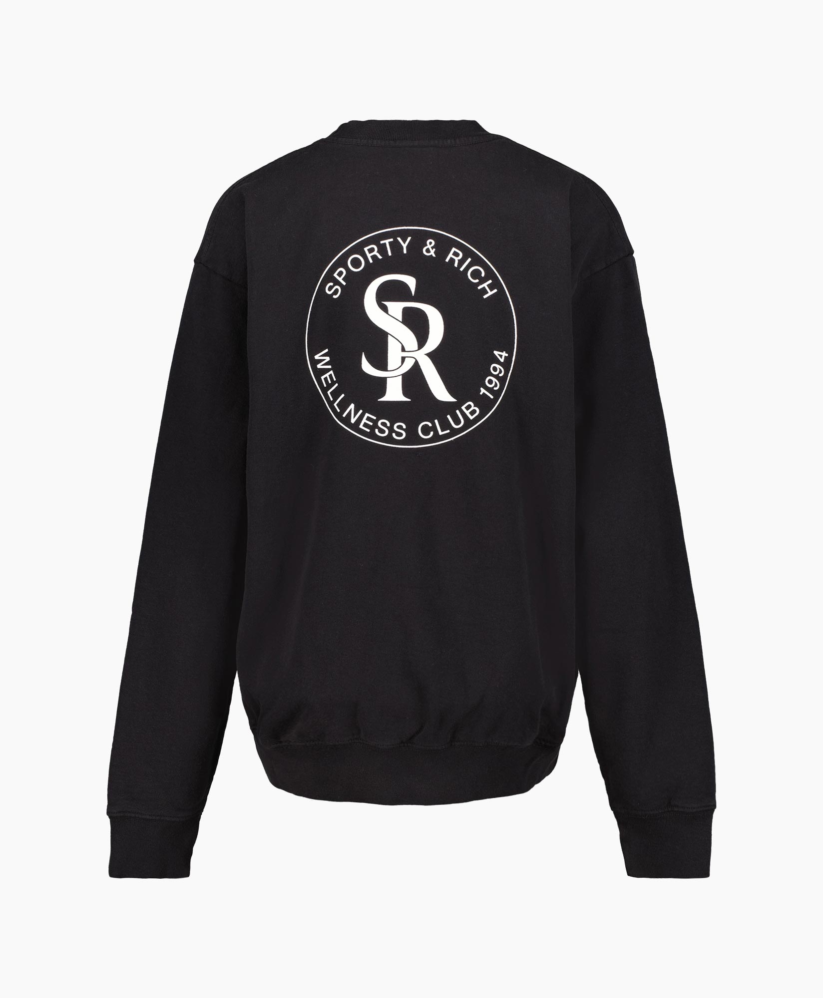 Sporty & Rich Pullover Cr651fb Zwart