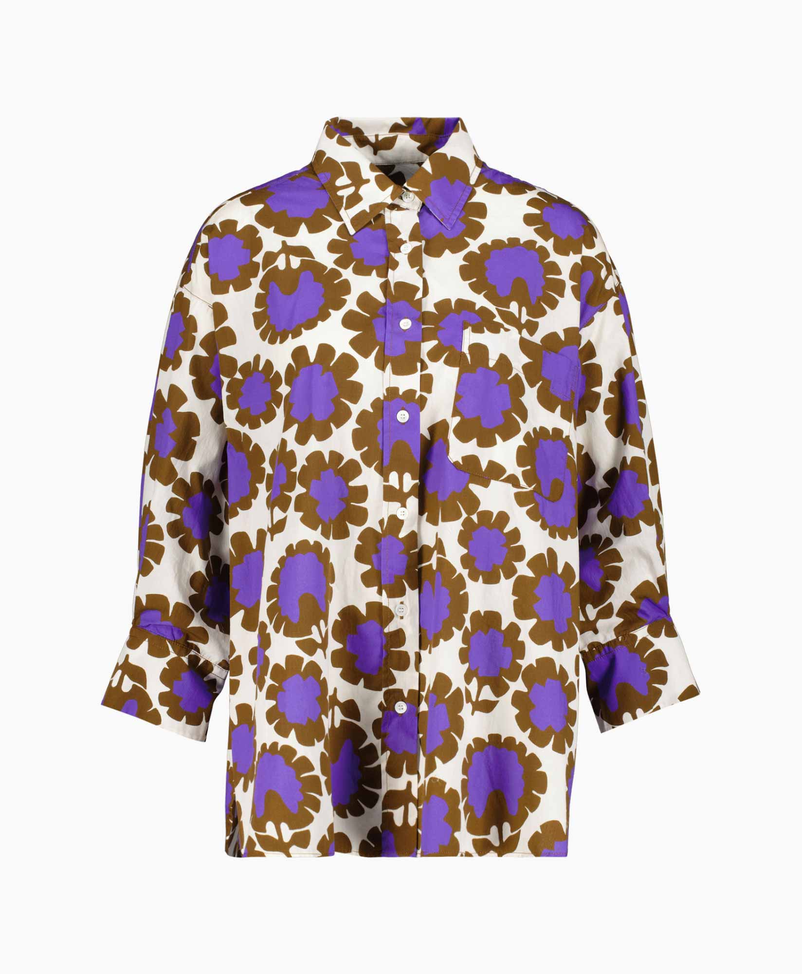 Zenggi Blouse R04-1019-814 Paars dessin
