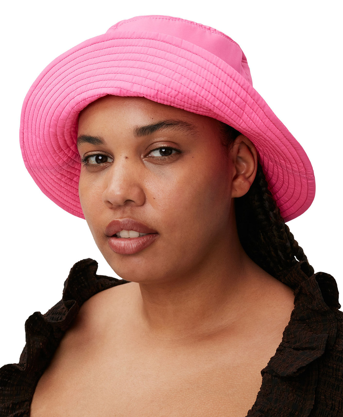 Ganni Hoed A4626 Pink
