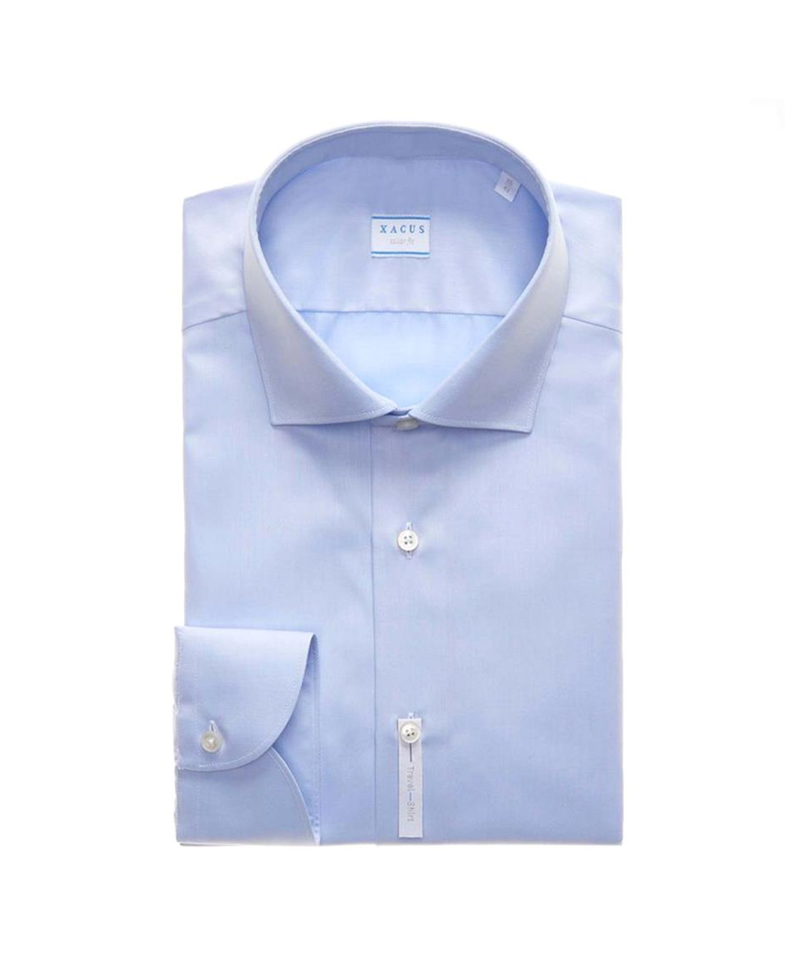 Travel Shirt Licht Blauw