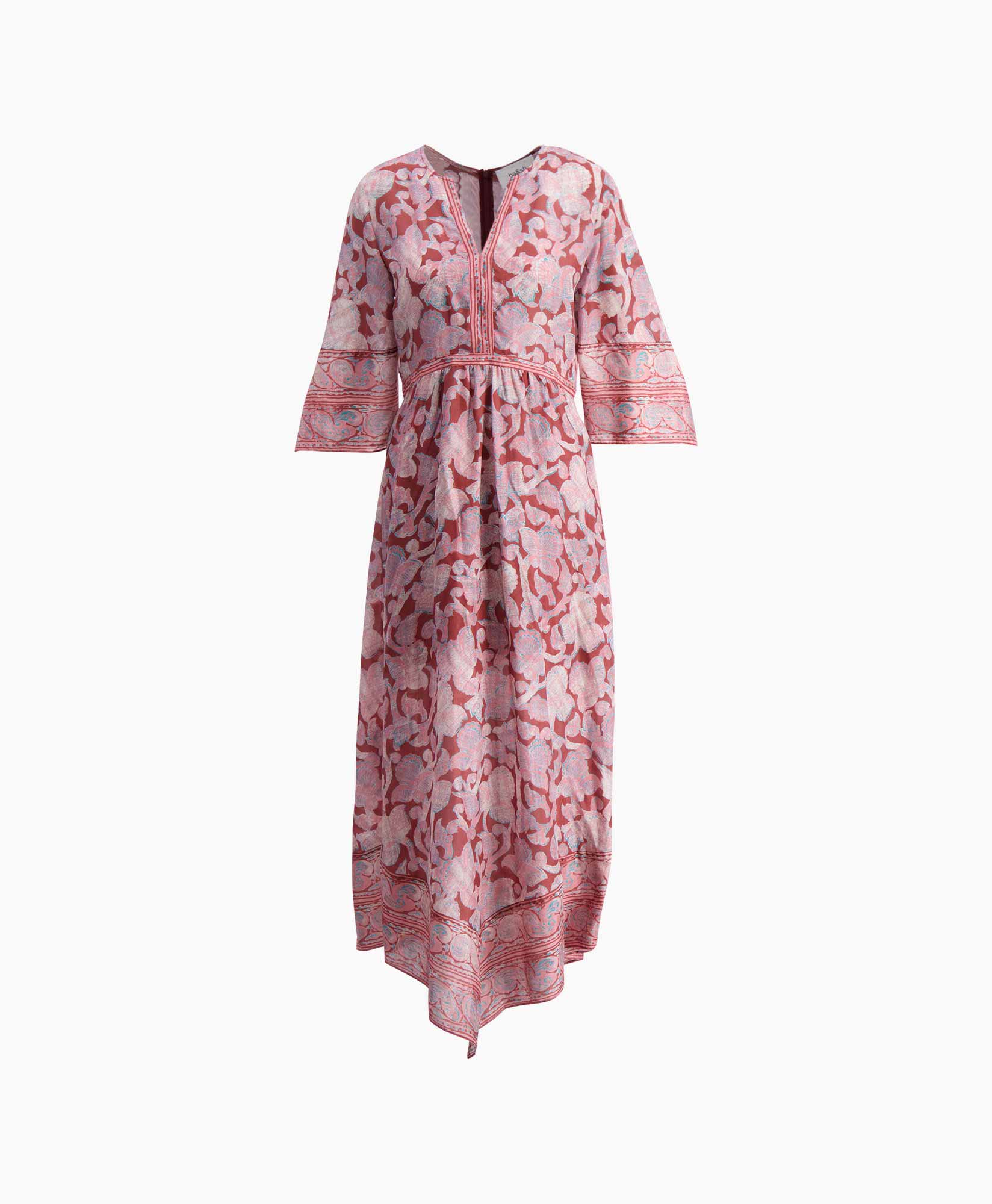 Ba&sh Maxi Jurk Imany Pink