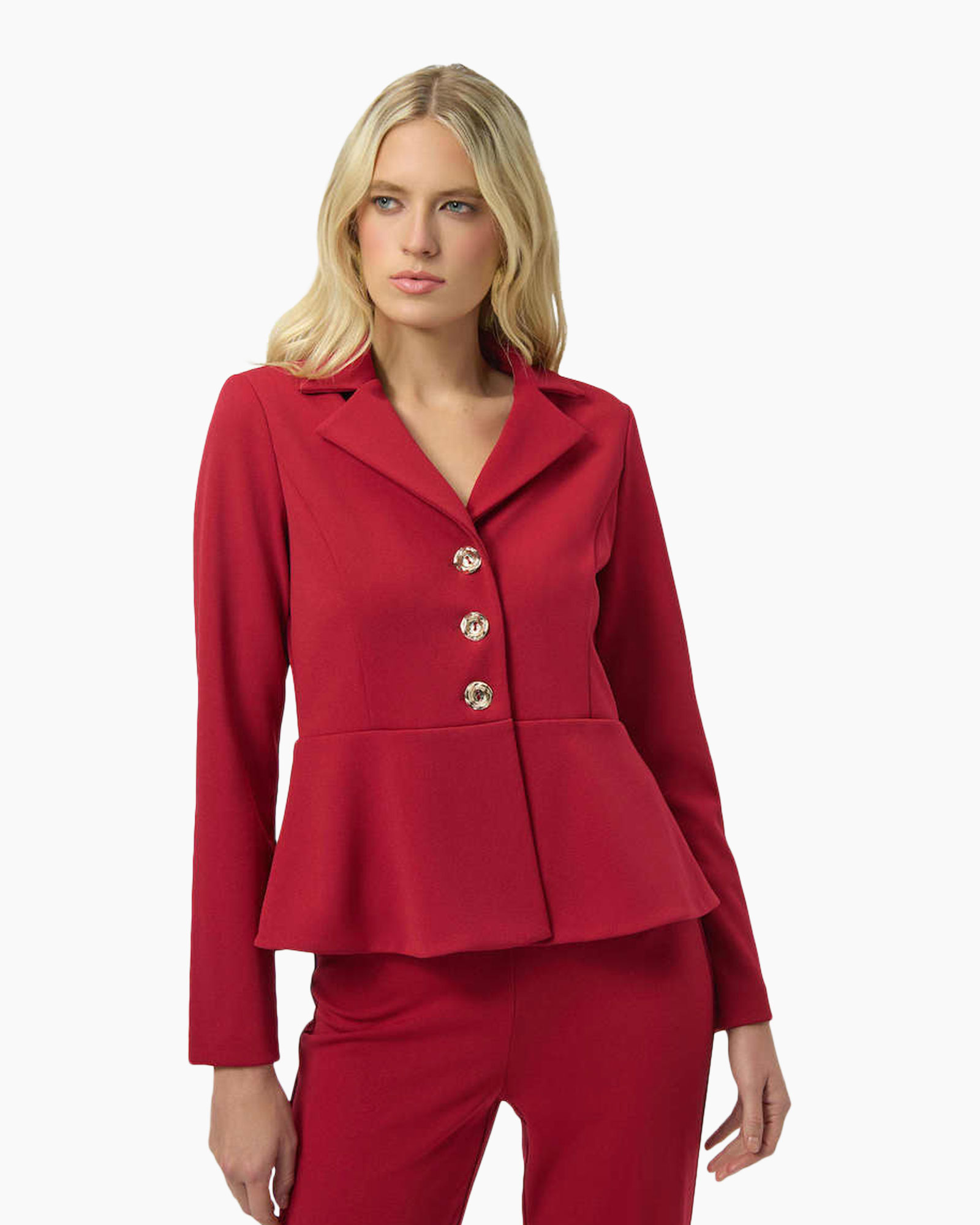 Blazer Fittedda Bordeaux