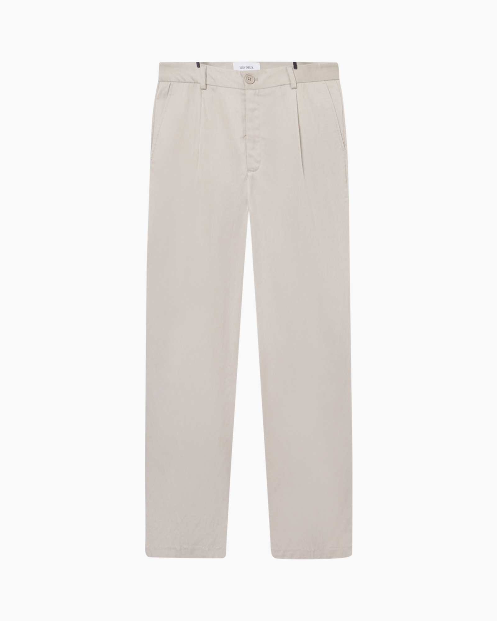 Pantalon Randall Pleated Twill Suit Beige
