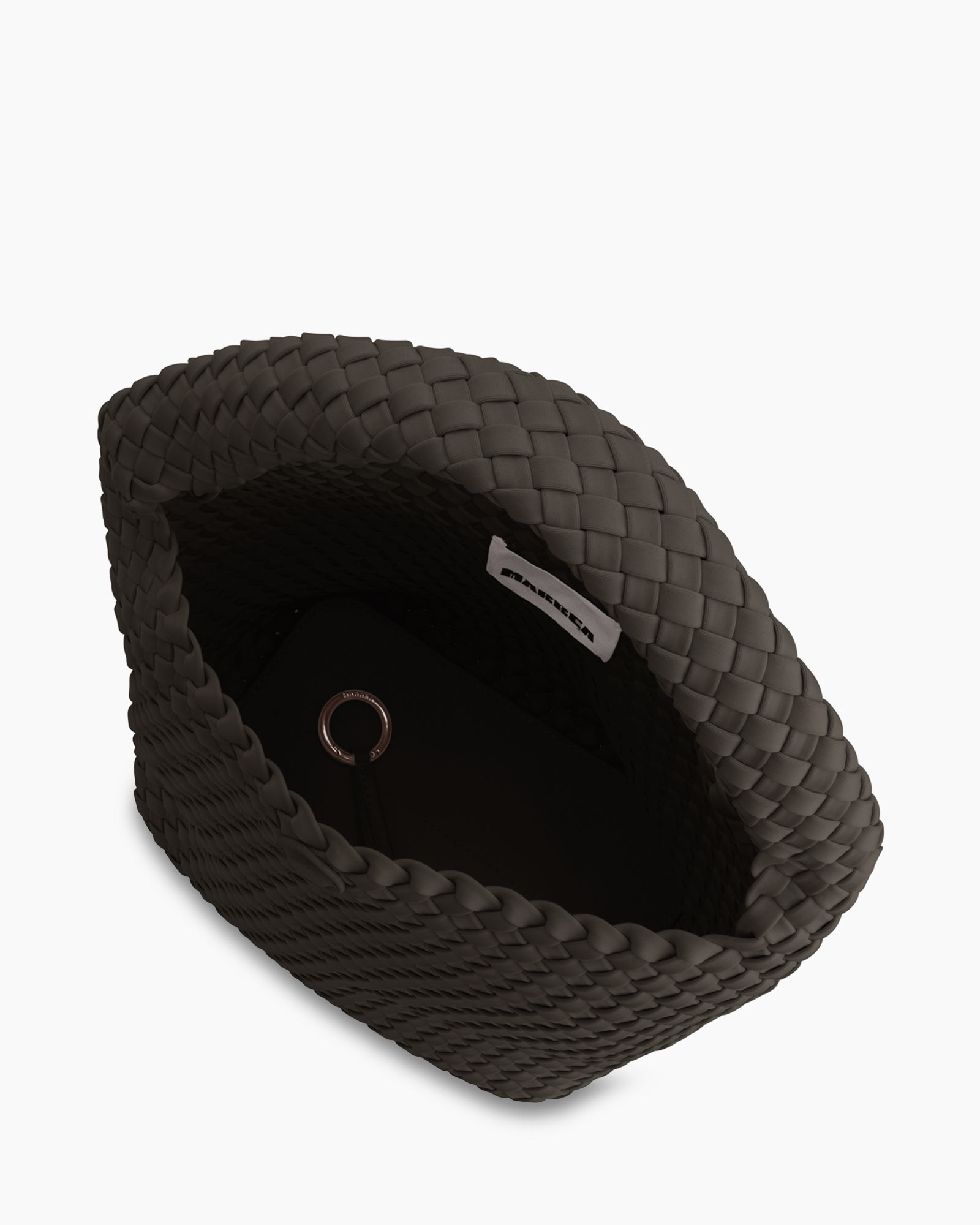 Schouder/hand Tas Bucket Donker Bruin