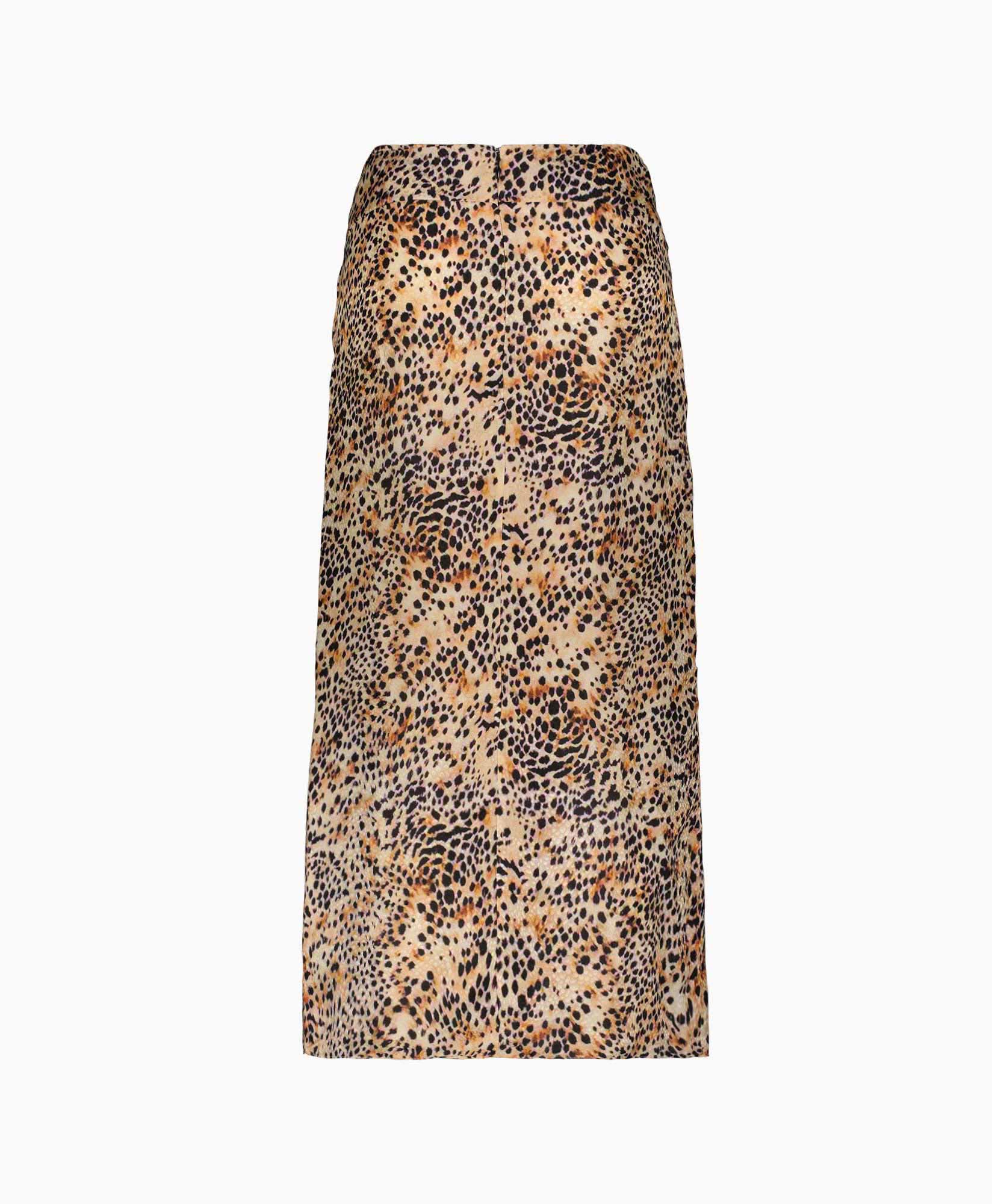 Midi Rok Lisanne-ga Beige