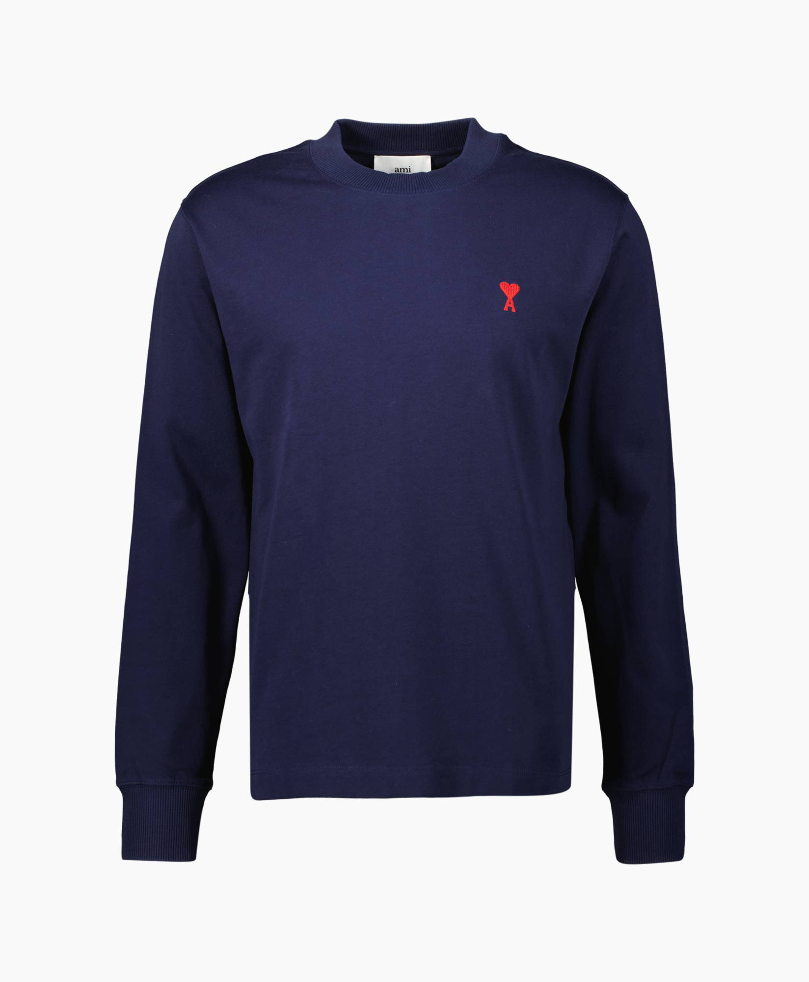 Ami Longsleeve Ami De Coeur Ls Donker Blauw