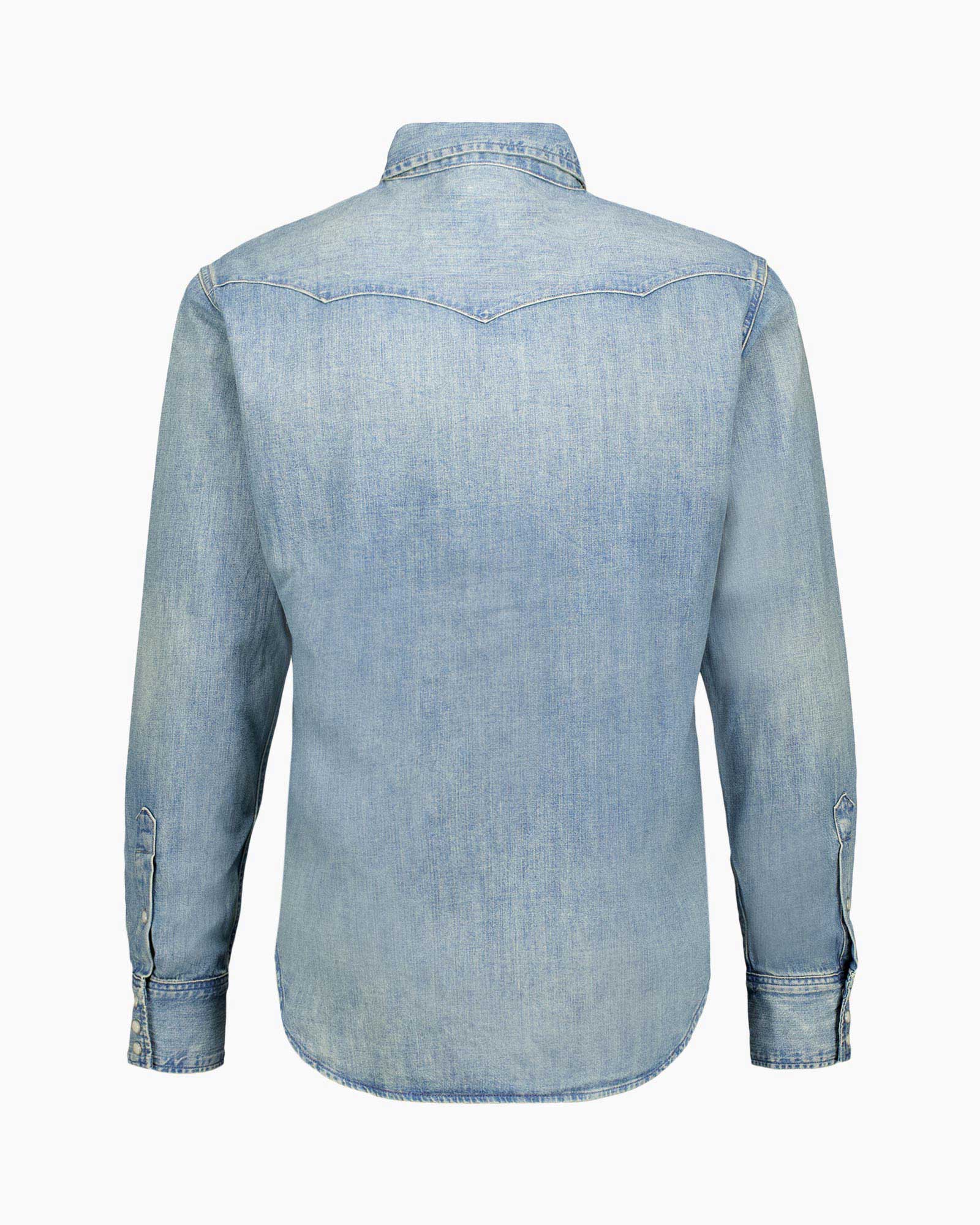 Overhemd Icon Long Sleeve Sport Licht Blauw