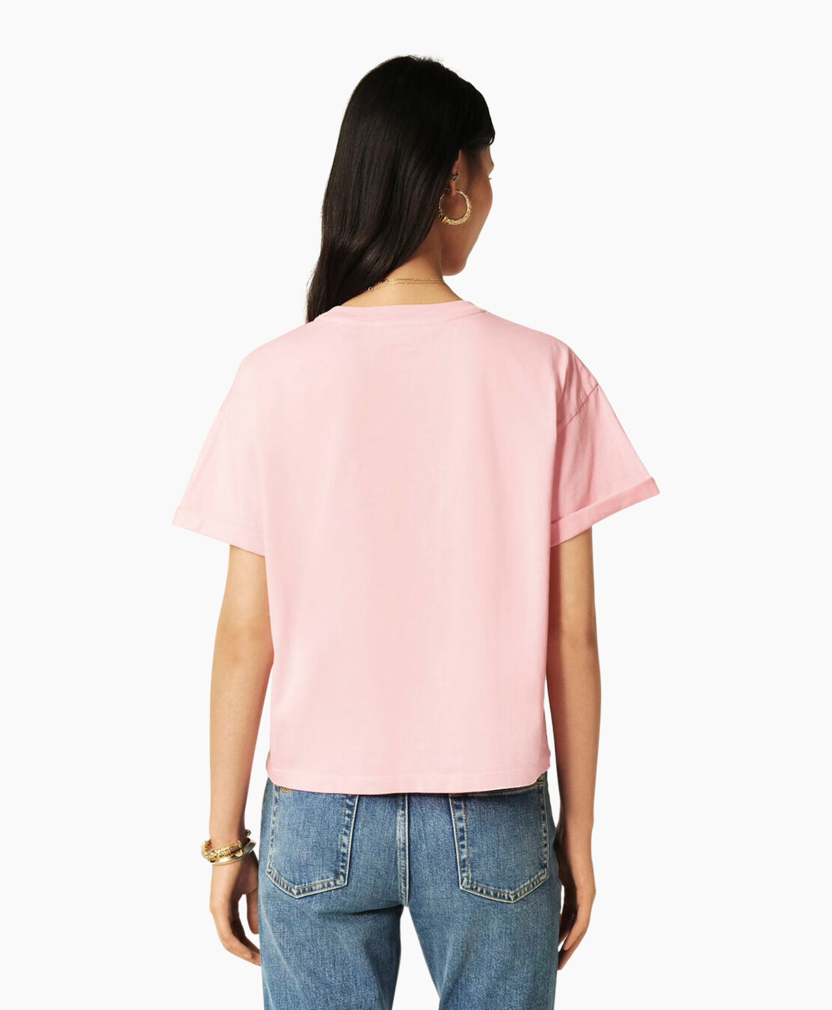 T-shirt Korte Mouw Rosie Roze