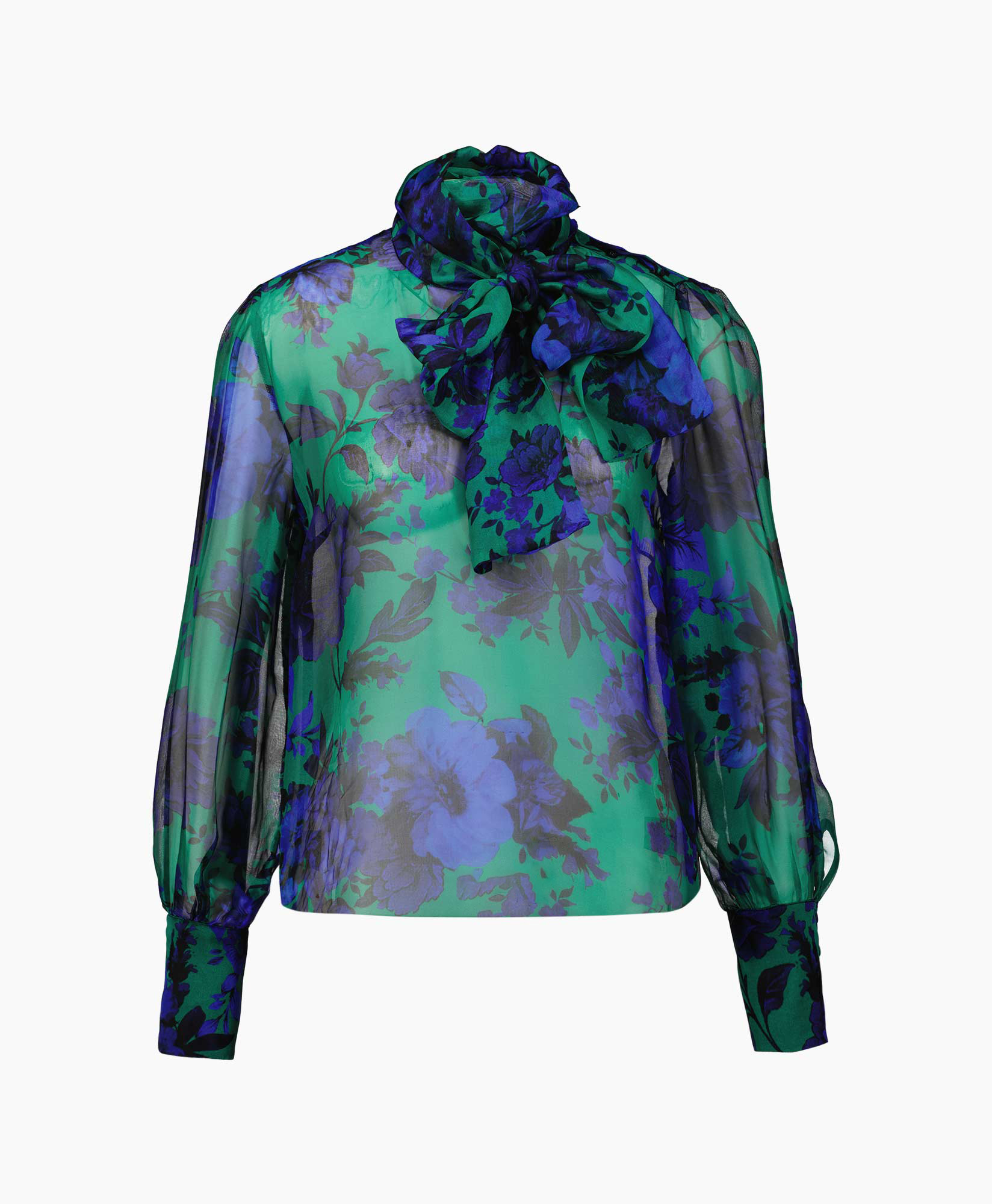 Liu Jo Blouse C/fiocco Blauw