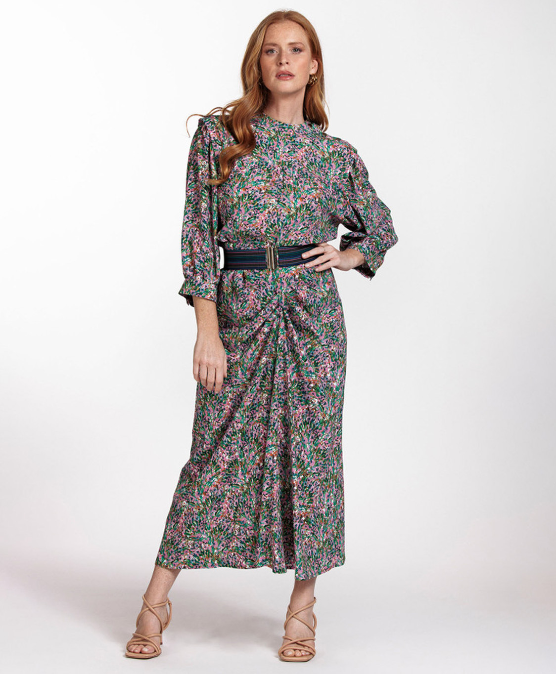 Studio Anneloes Tas Sa Elastic Stripe Belt Donker Blauw