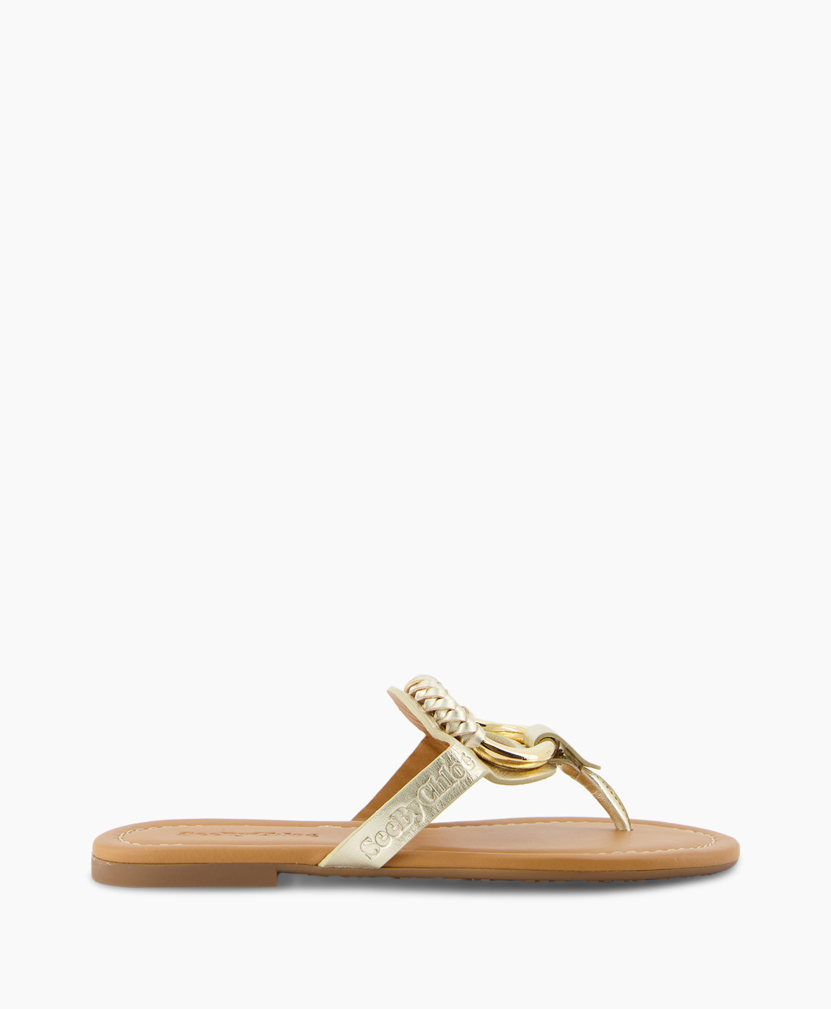 See Chloe Schoenen Sandaal Hana Goud