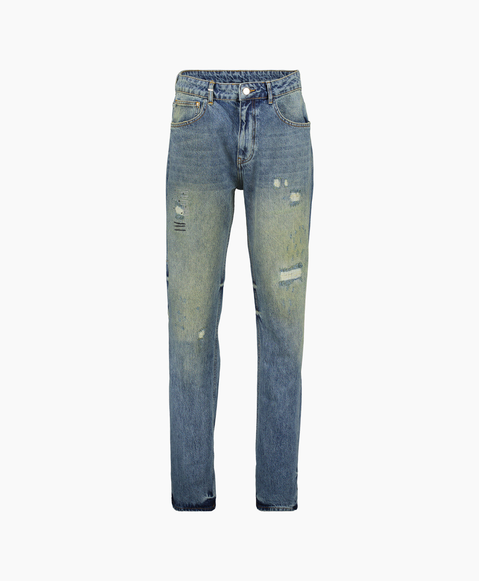 Flaneur Homme Jeans Straight Jeans Paars