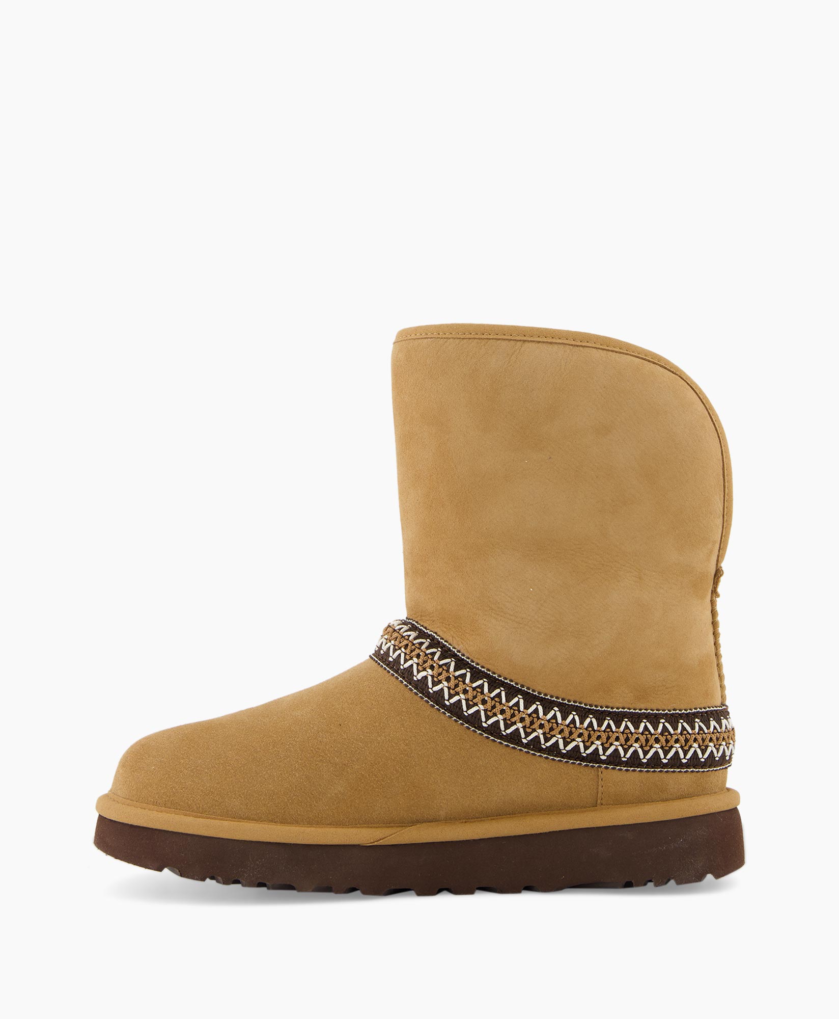 Enkellaars W Classic Short Crescent Camel