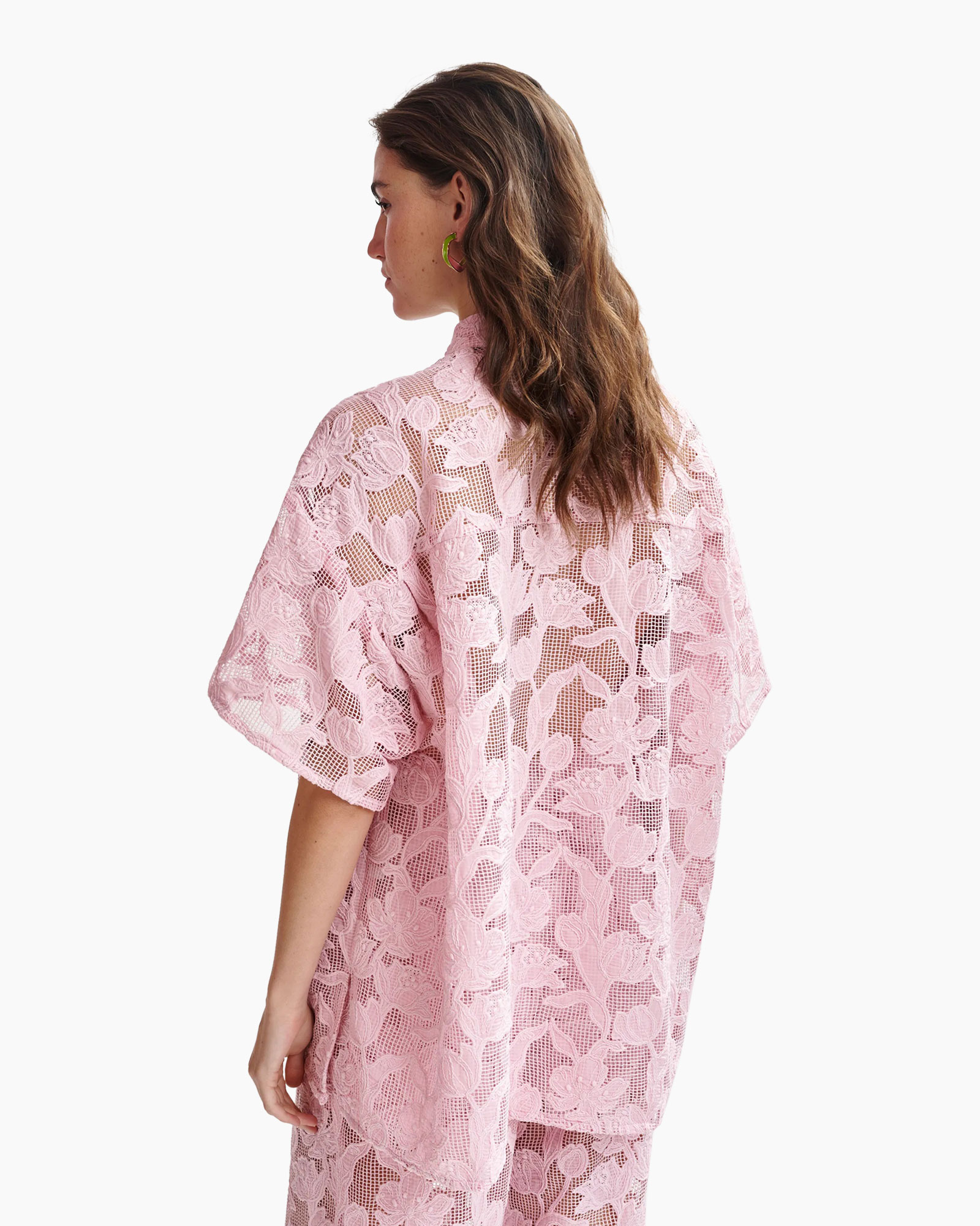 Blouse Hok Roze
