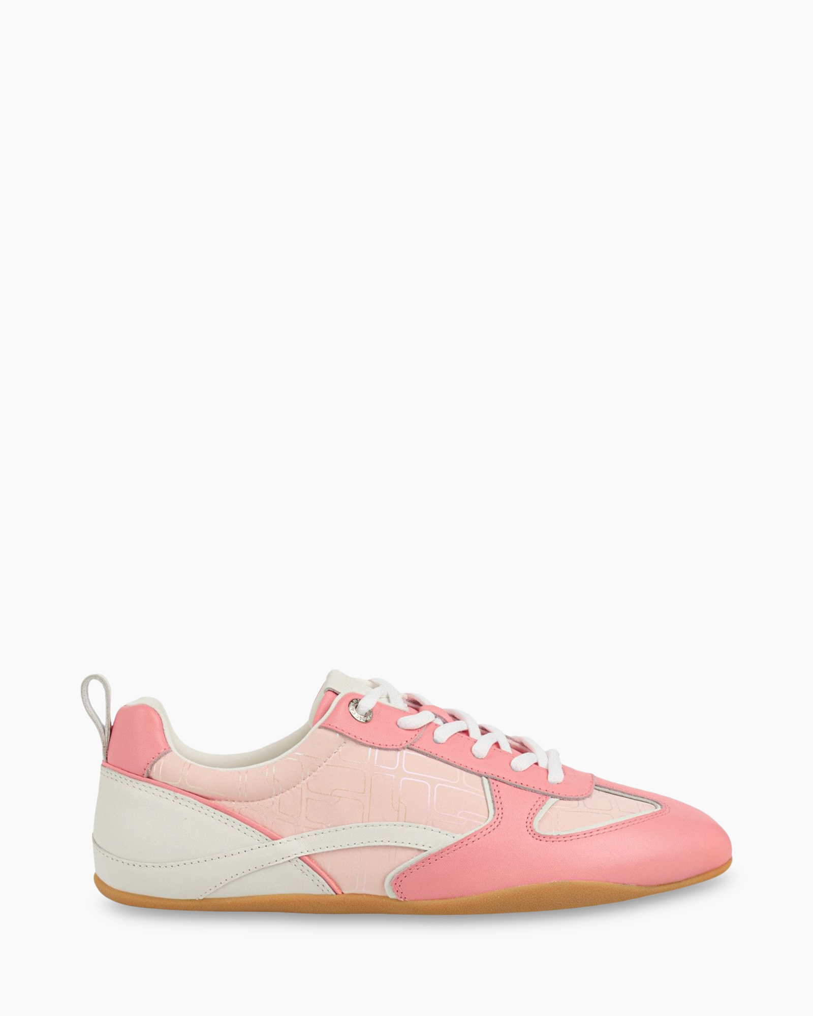 sneakers, pink, shoe, lace-up, sport, silhouette