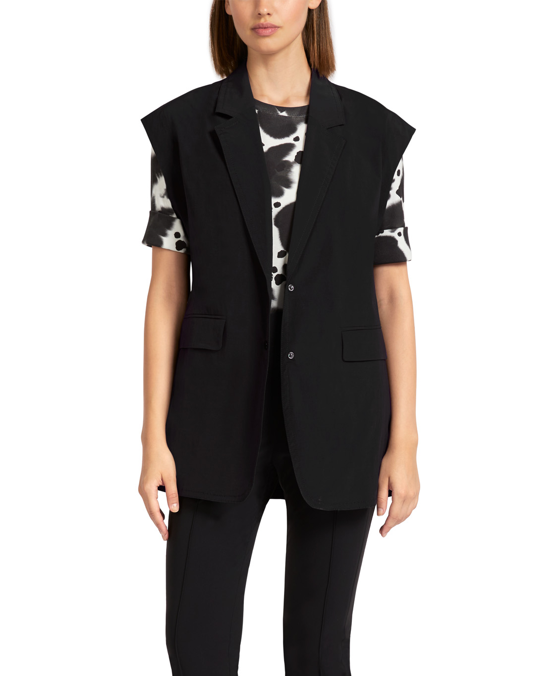 Marccain Sport Vest Us 37.02 W37 Zwart