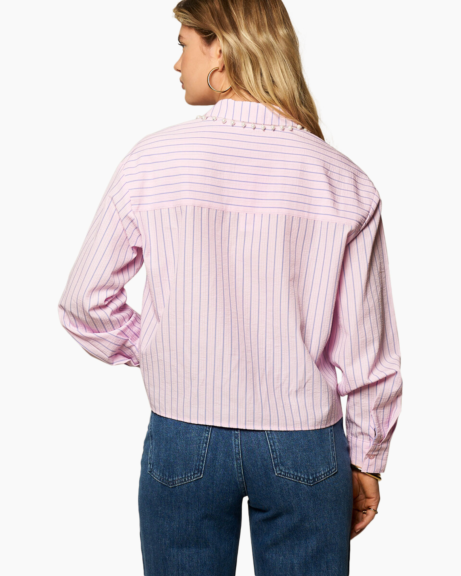 Clothing, Shirt, Blouse, Dress Shirt, Jeans