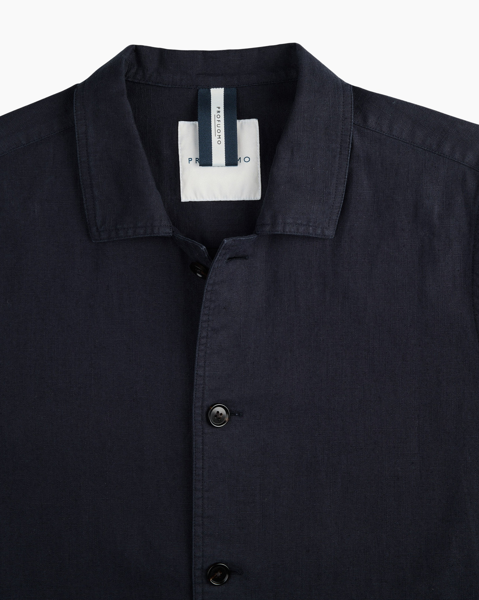 navy, hemd, knopsluiting, lang-sleeve, katoen