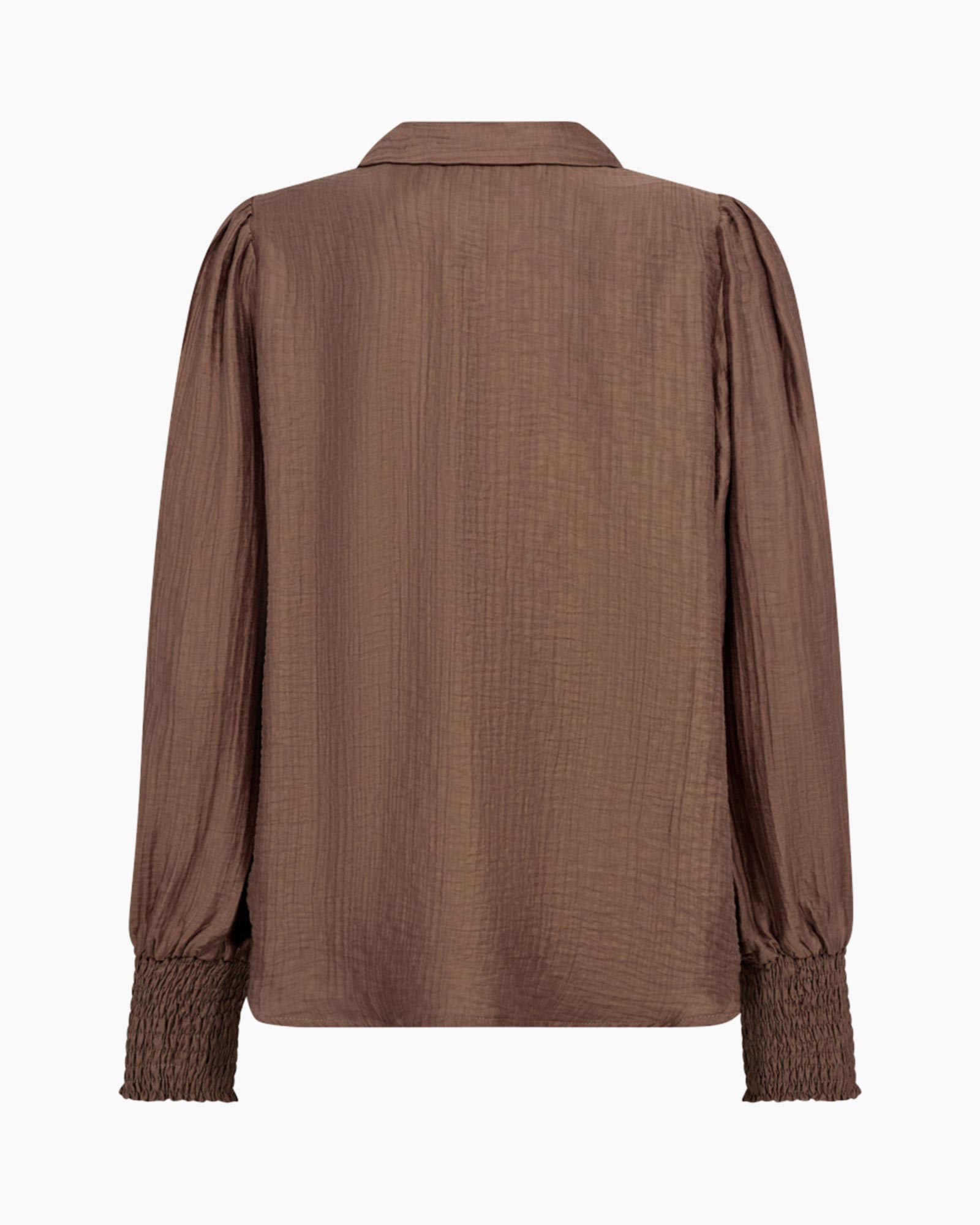 Blouse Tassy Collar Bruin