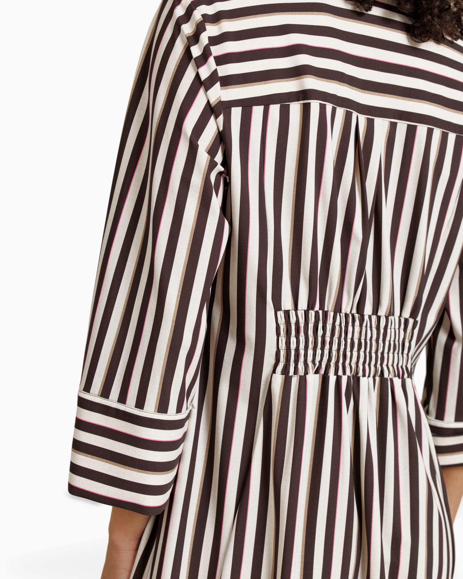 streep, gestreept, jurk, taillelijn?, patroon