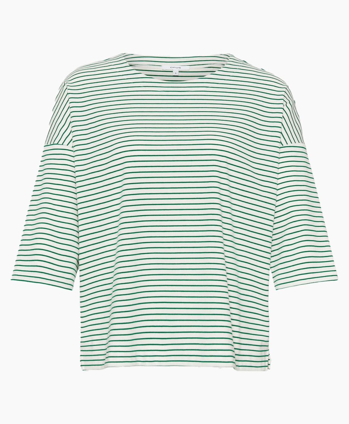 Opus Top Seifen Fine Stripe Groen
