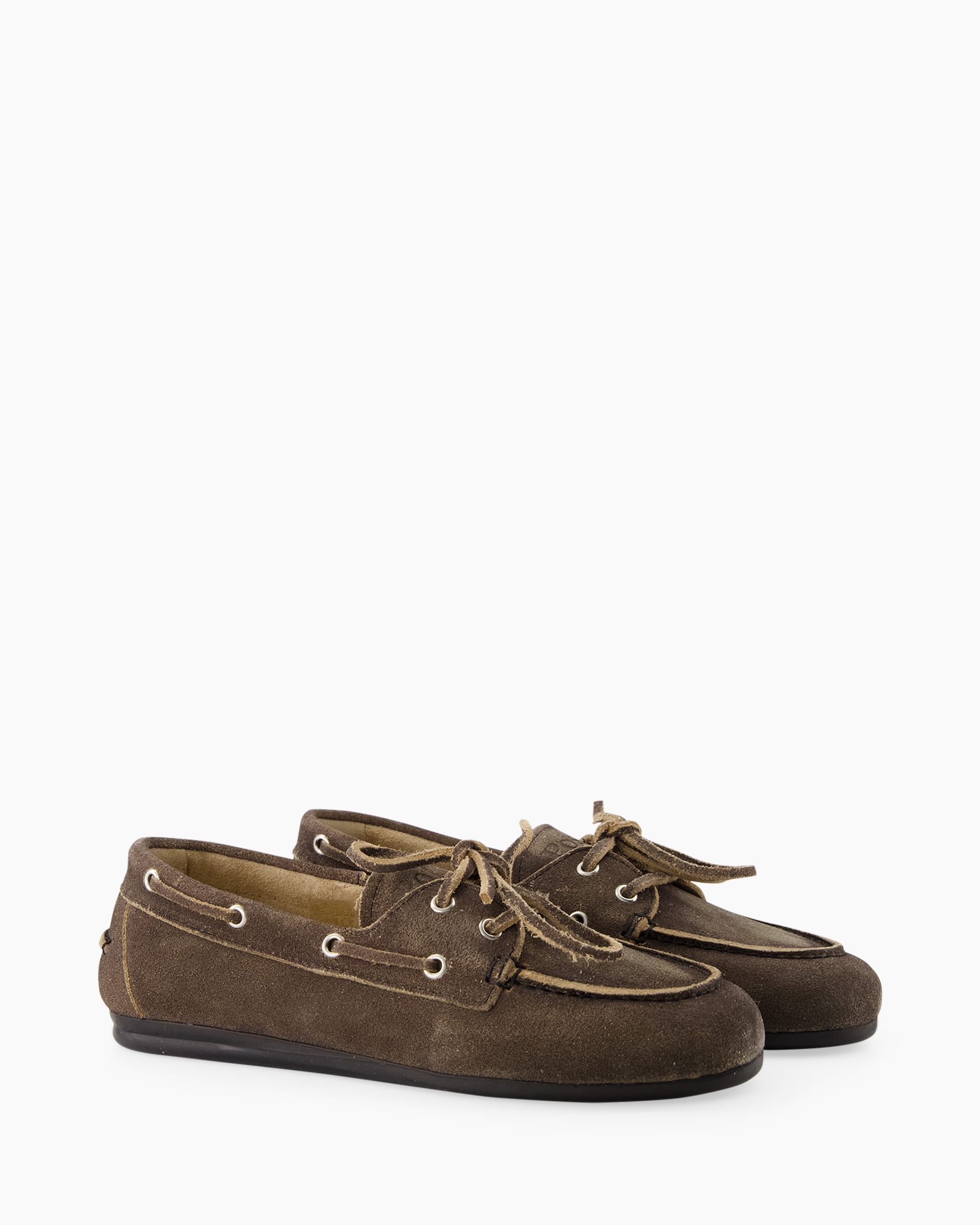 slip-on, bootshoes?, bruin, suede, veters
