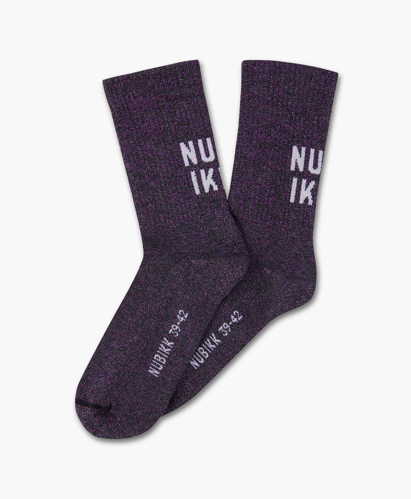 Nubikk Kousen Nova Socks midden paars