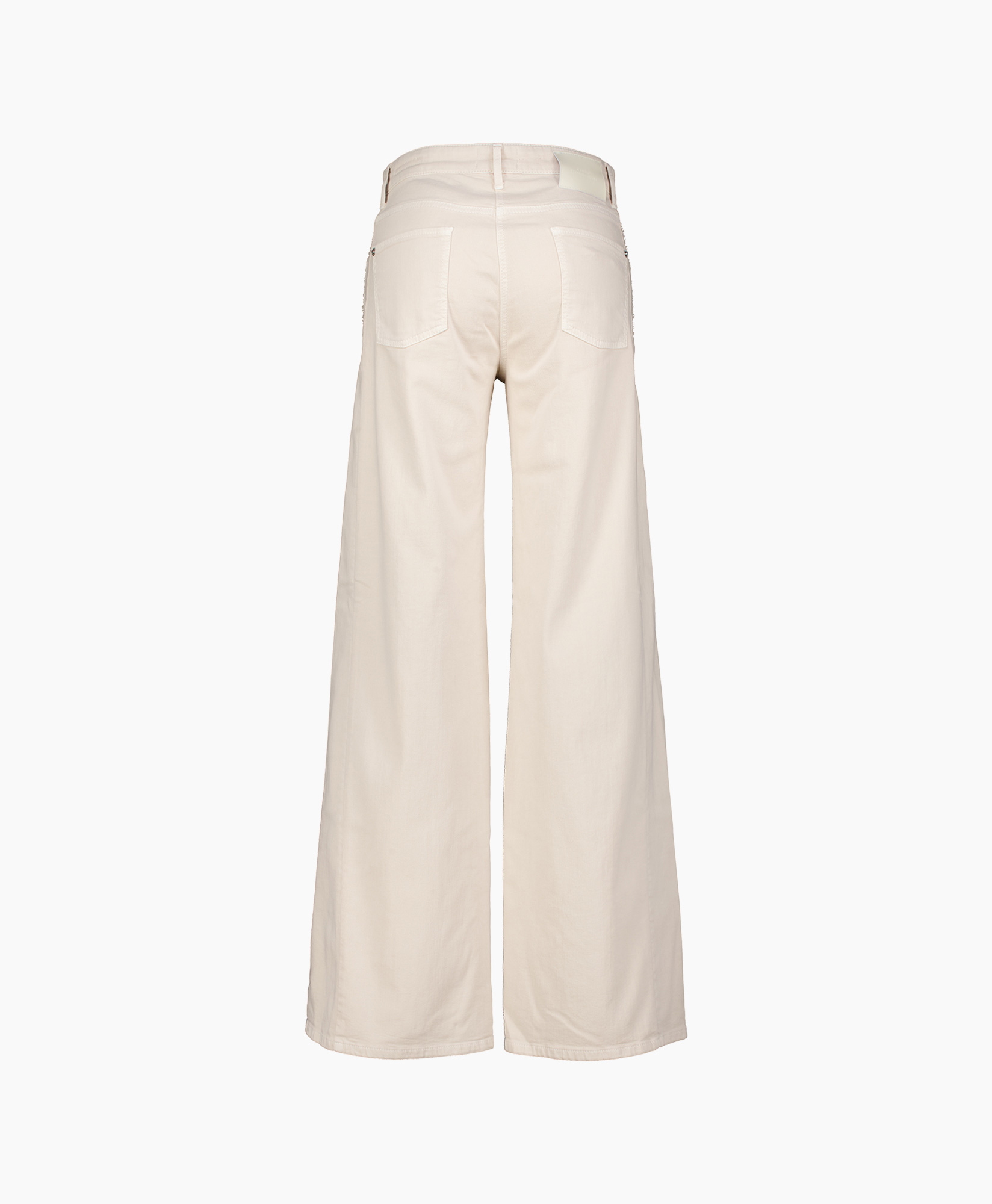 Jeans Palazzo Patch Off White