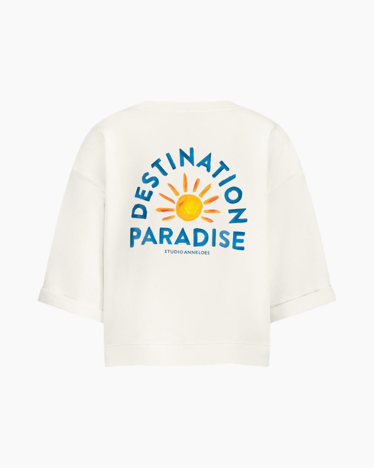 Pullover Puck Ssl Paradise Sweat Ecru