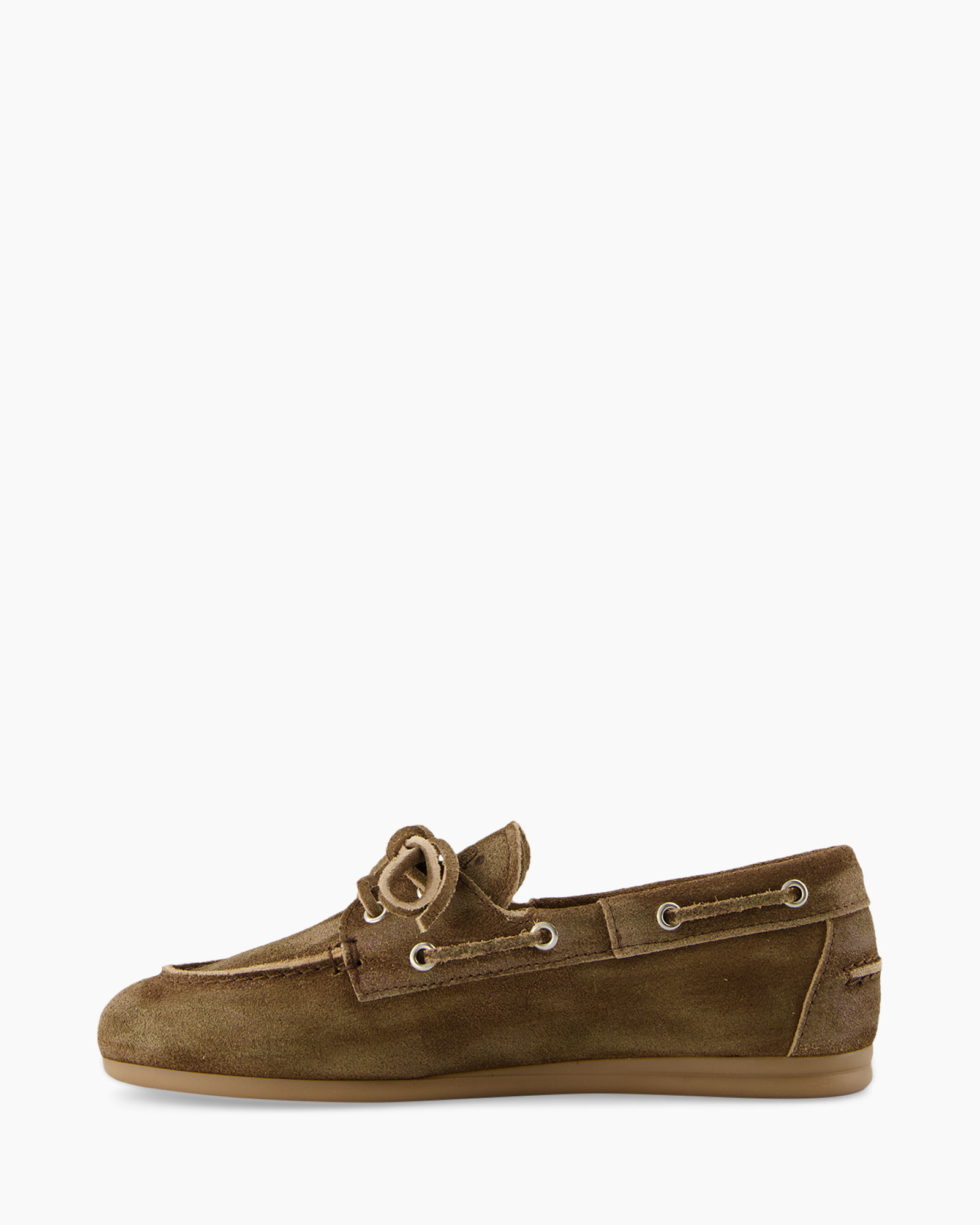 Loafer Brushed Boat Donker Bruin