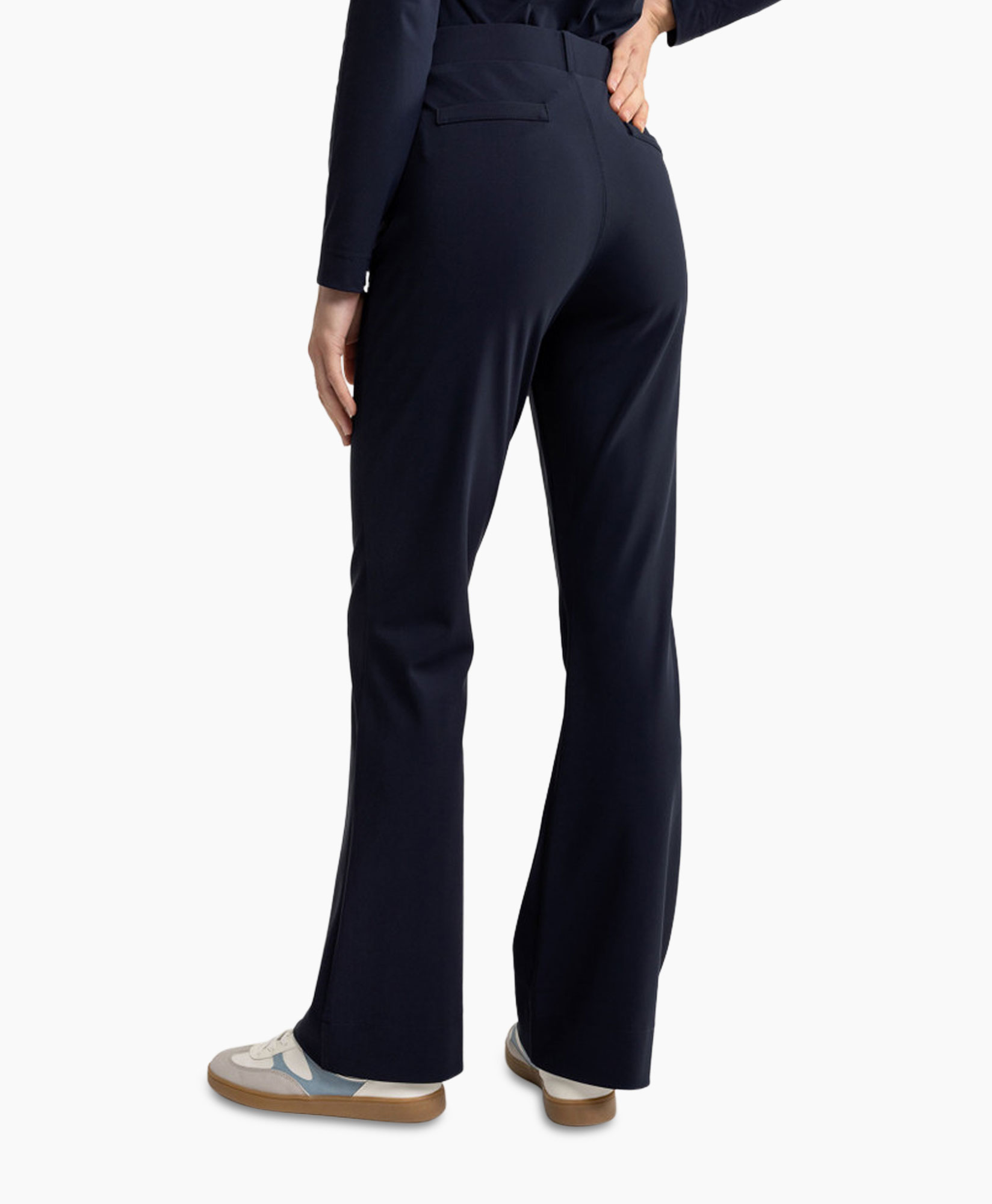 Broek Flair Bonded Trousers Donker Blauw