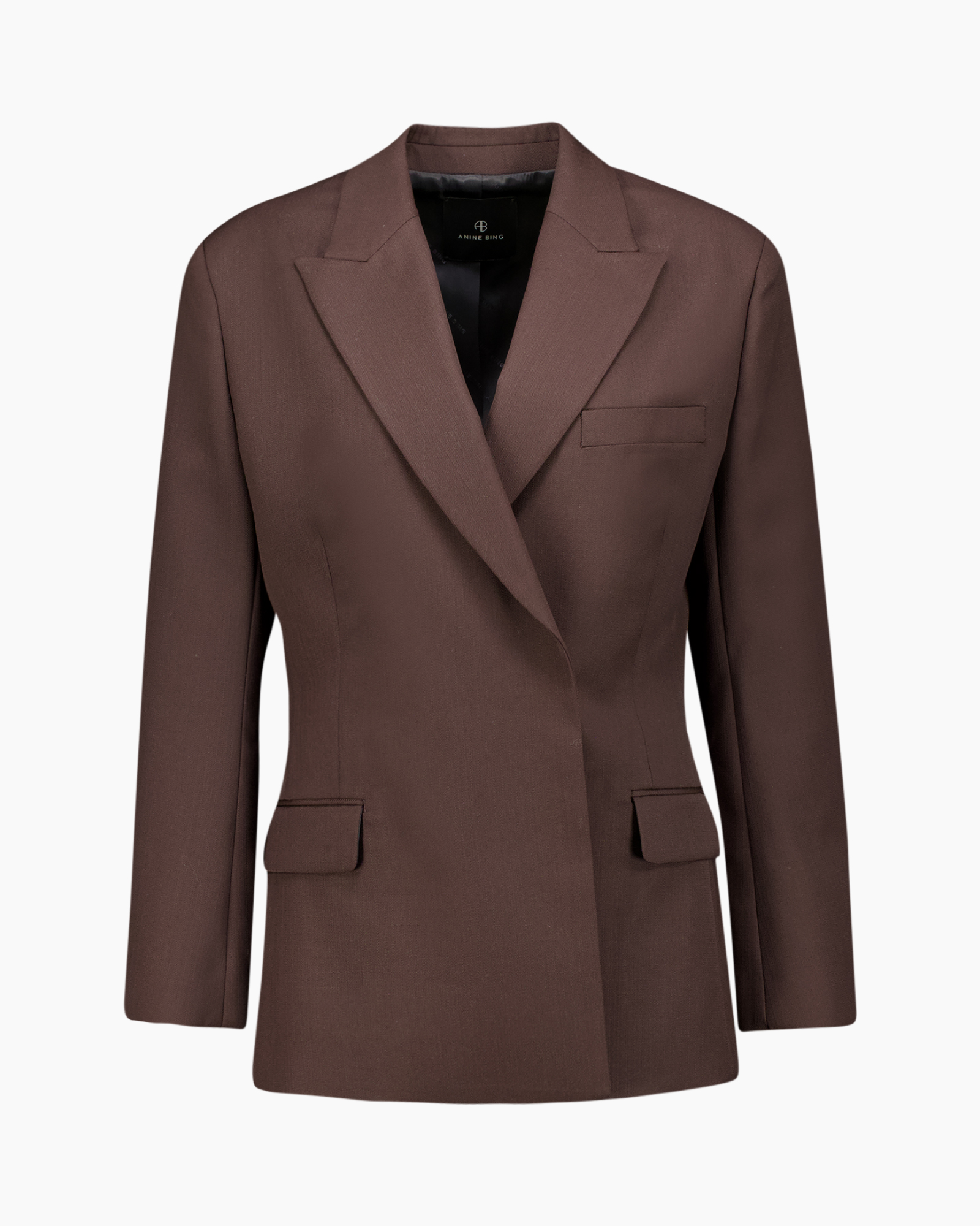 Blazer Aretha Donker Bruin Blazer Aretha Donker Bruin