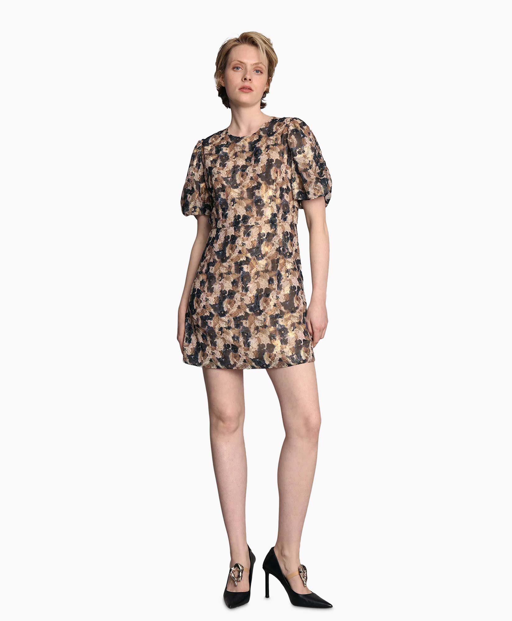 Munthe Mini Jurk 233-1317-23335 Beige