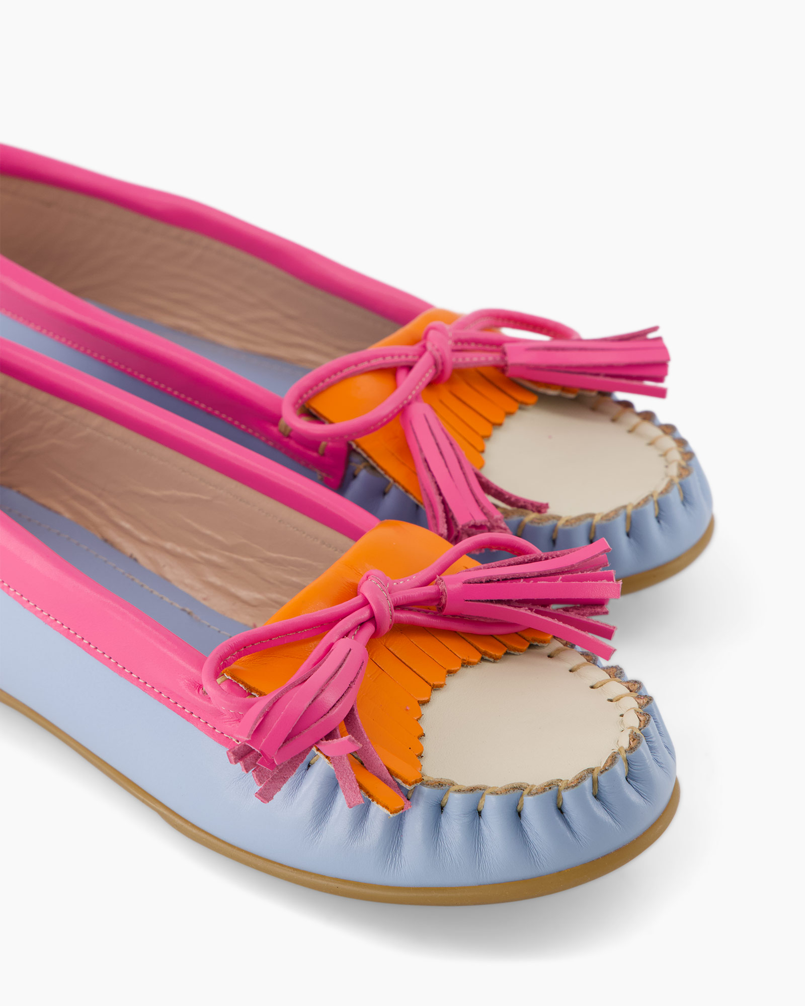 Loafer Freddy Licht Blauw