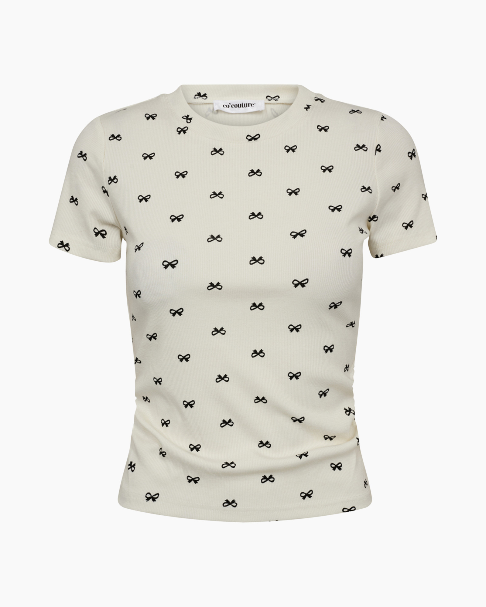T-shirt Korte Mouw Ritchie Ribbon Off White