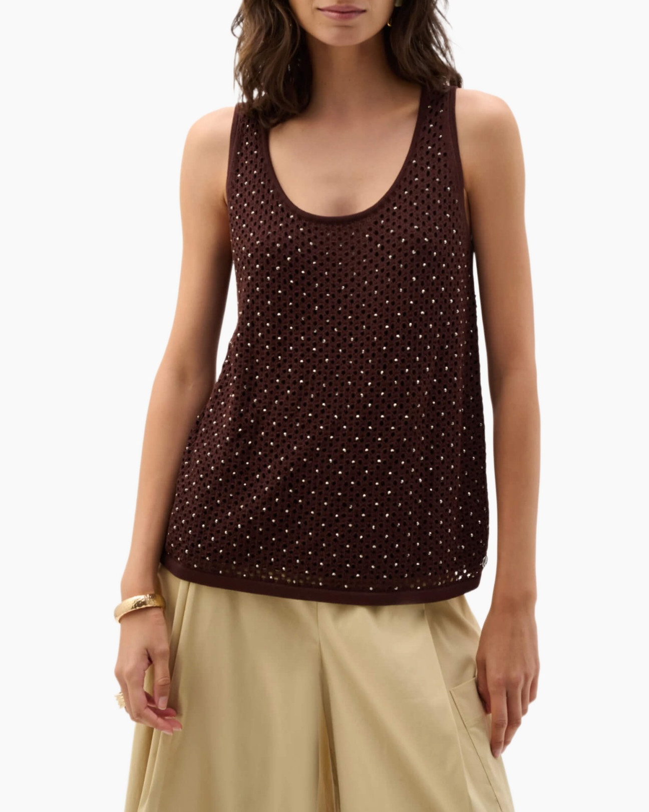 Blouse, Clothing, Vest, Person, Tank Top
