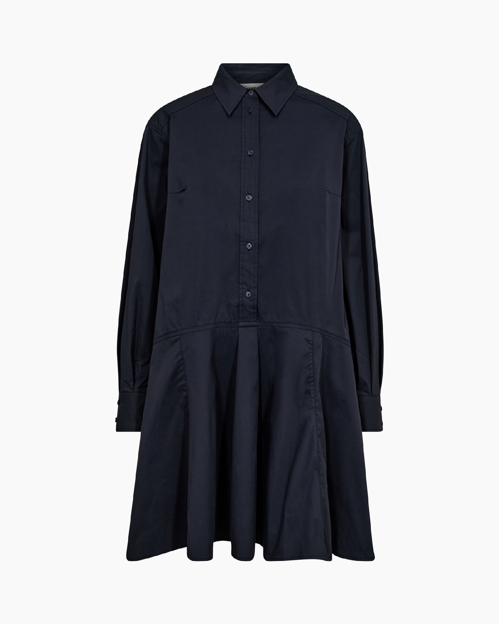 Jurk Poppy Shirt Donker Blauw