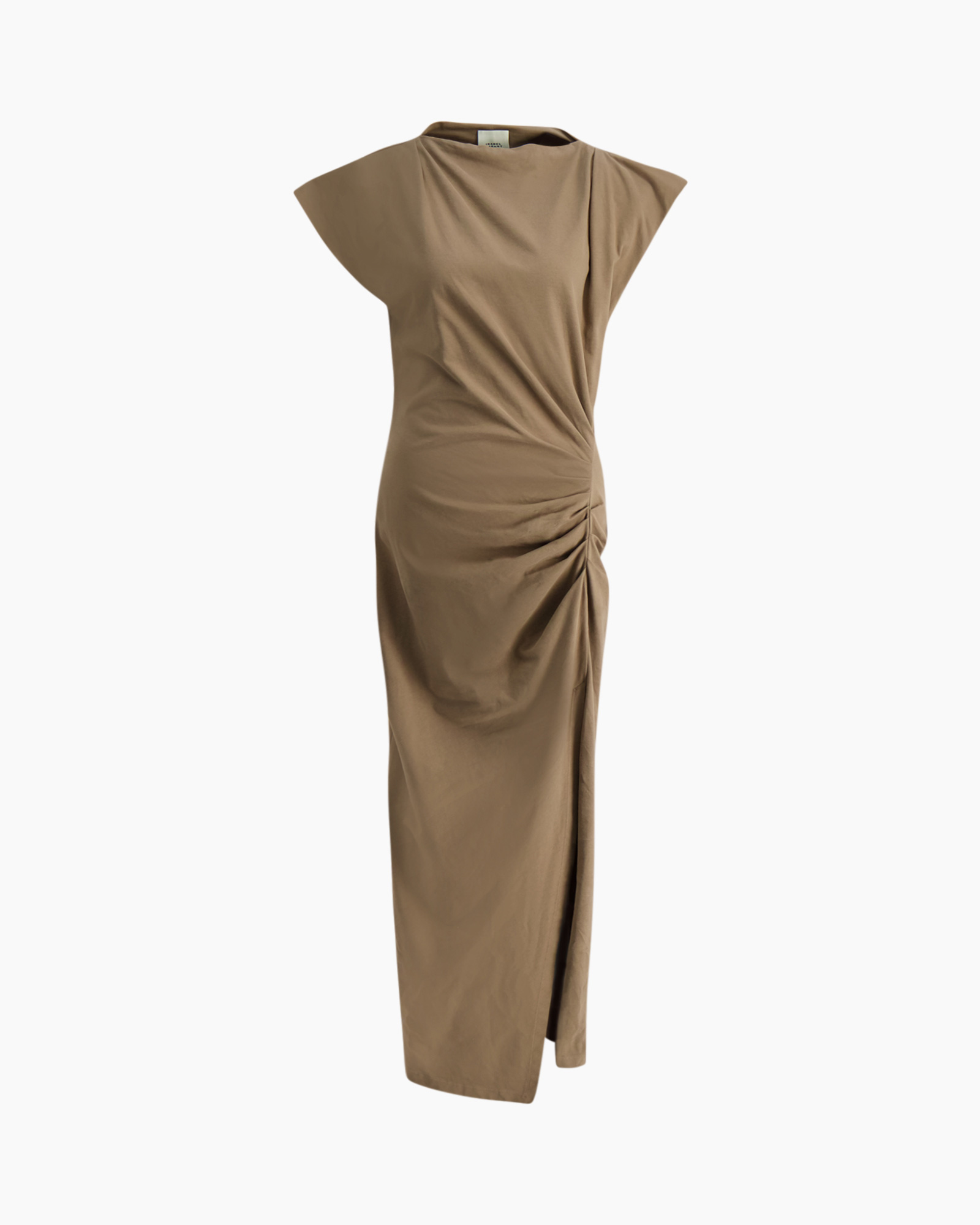 Maxi Jurk Nadela-gz Khaki