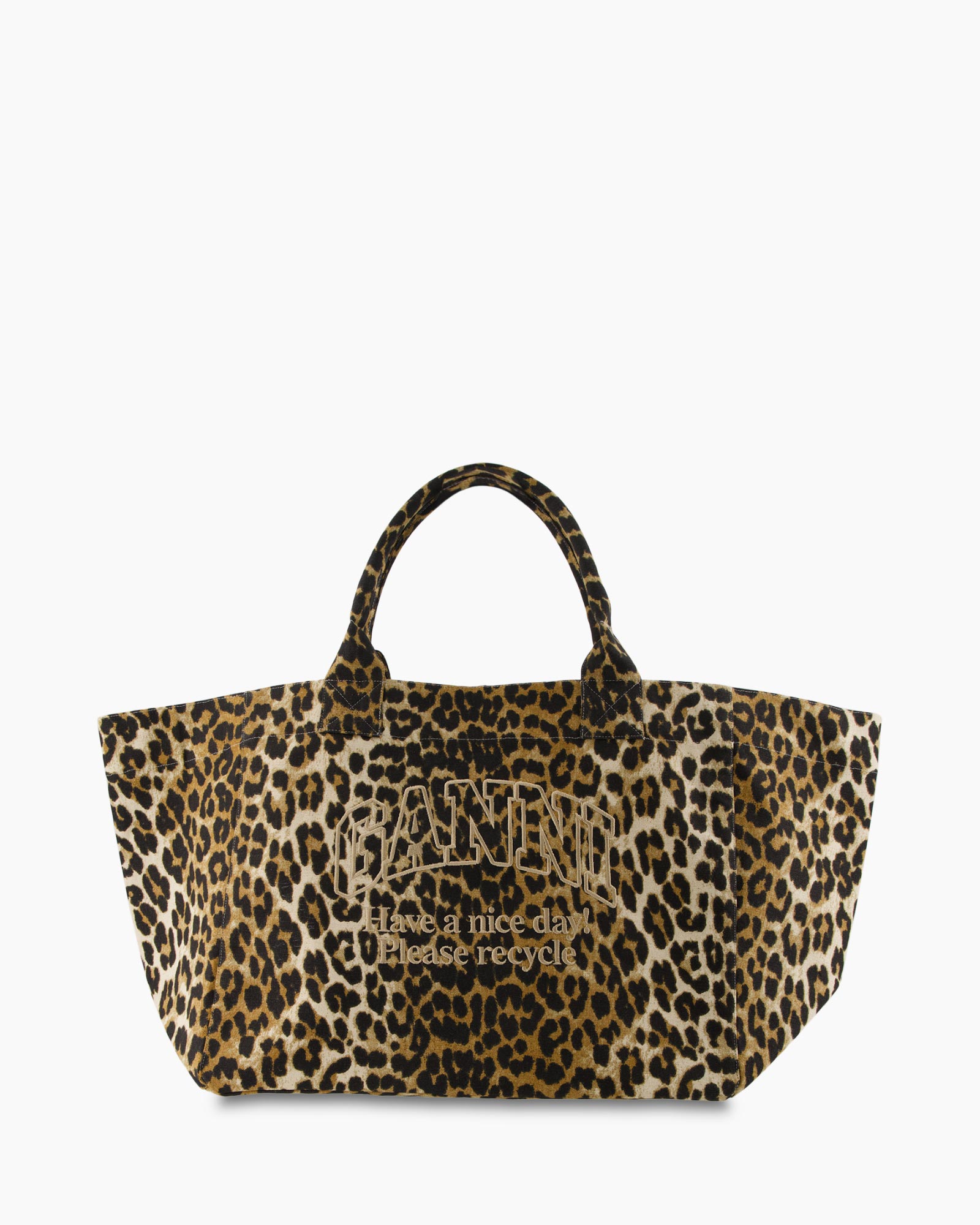 Shopper Xxl Print Bruin
