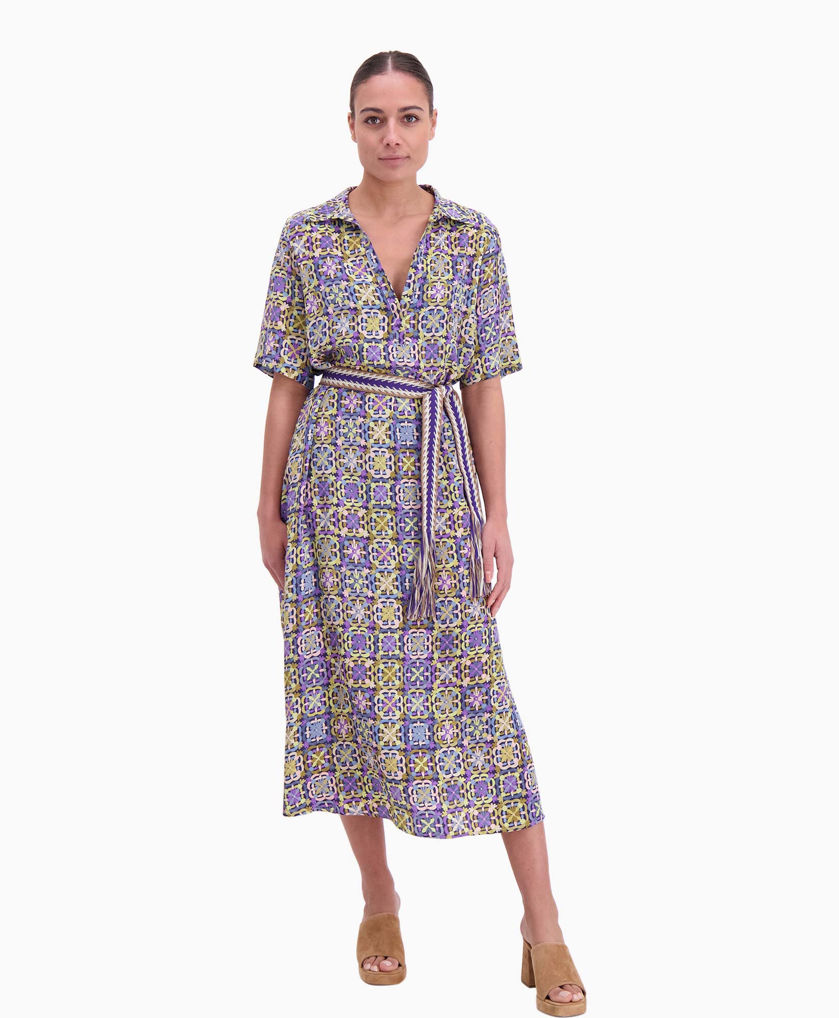 Momoni Maxi Jurk Laurelle Diversen