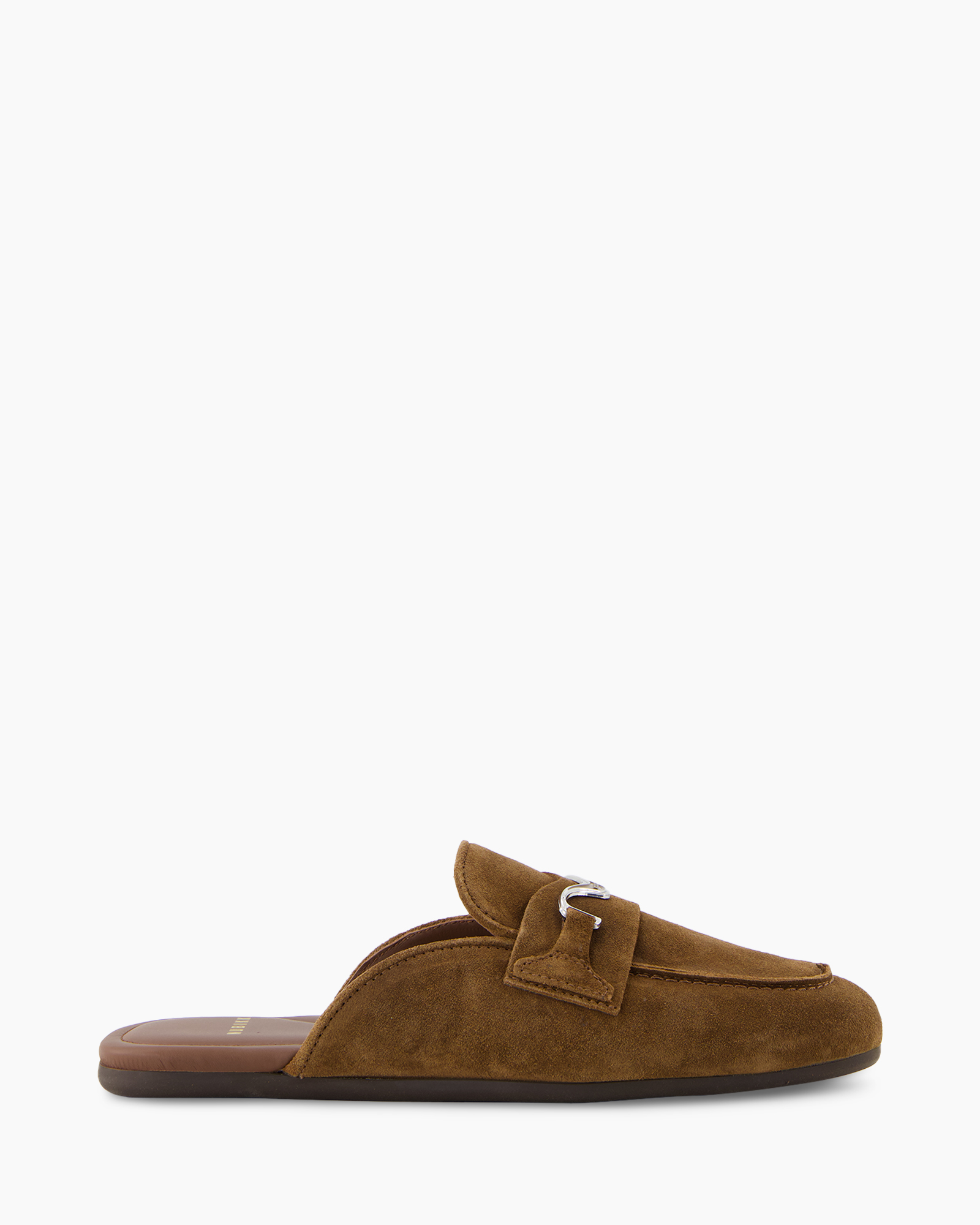 slip-on, moccasin, brown, suede, shoe