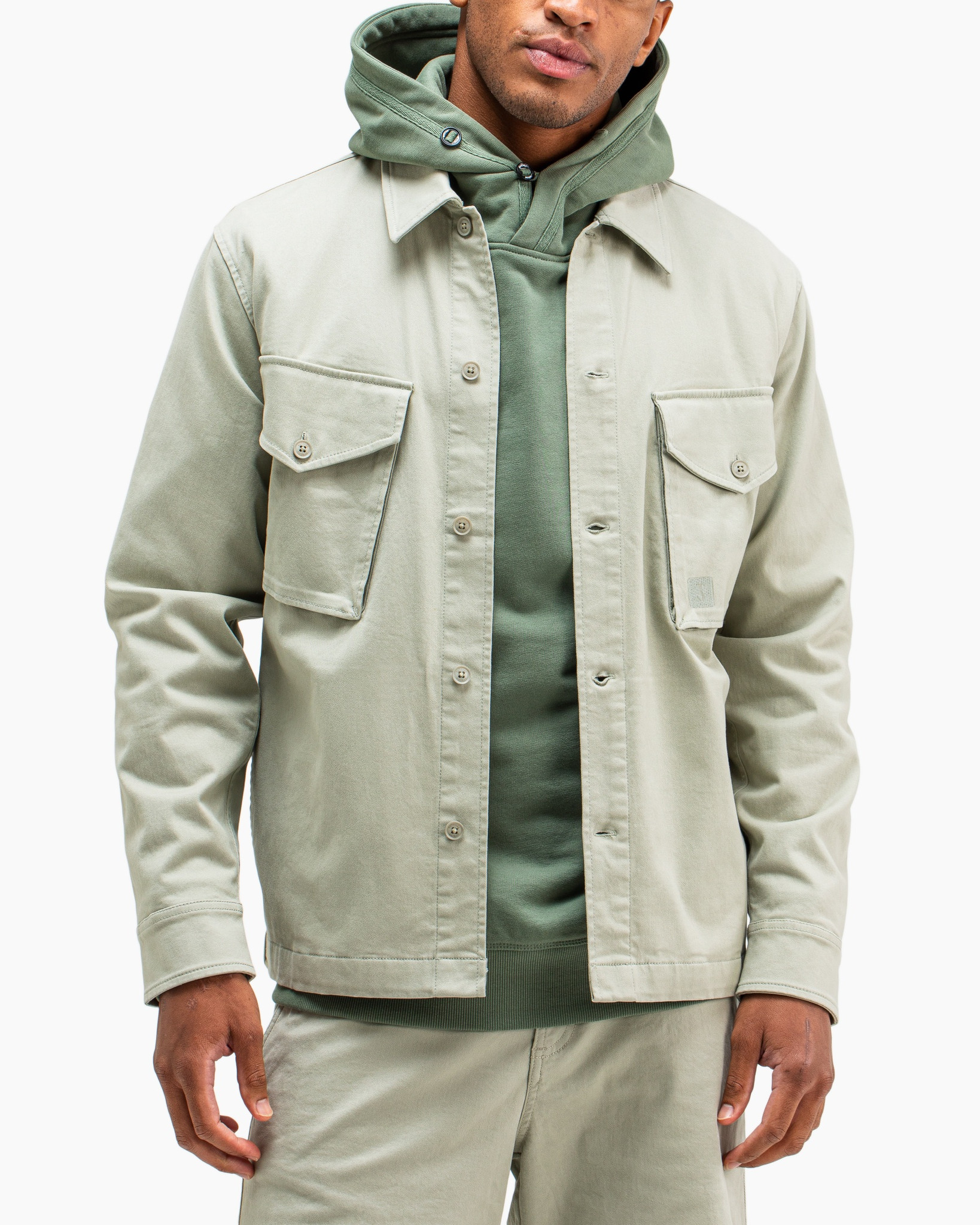 Overshirt Patsy Overshirt Groen